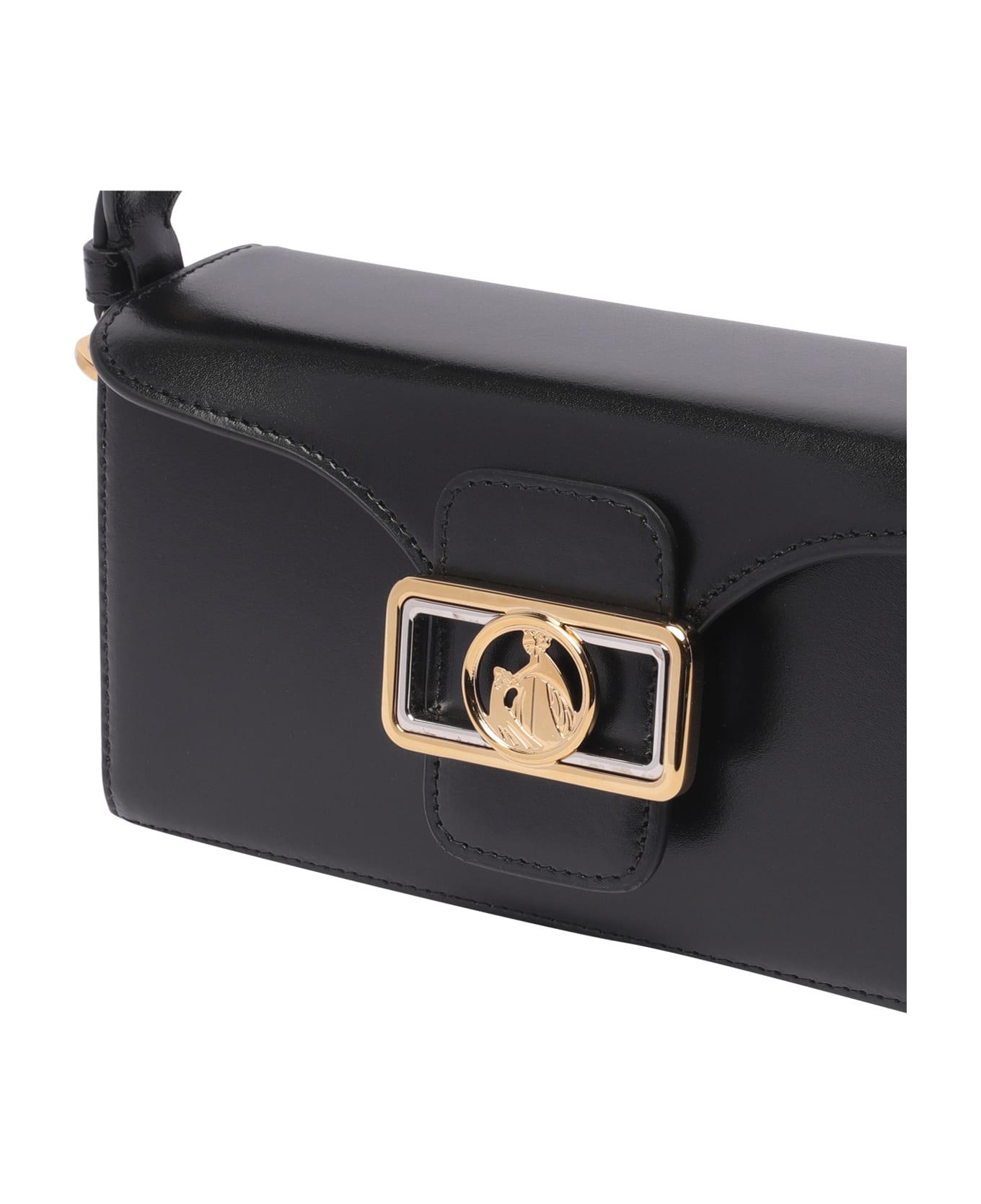 Lanvin Nano Pencil Box Bag - Black