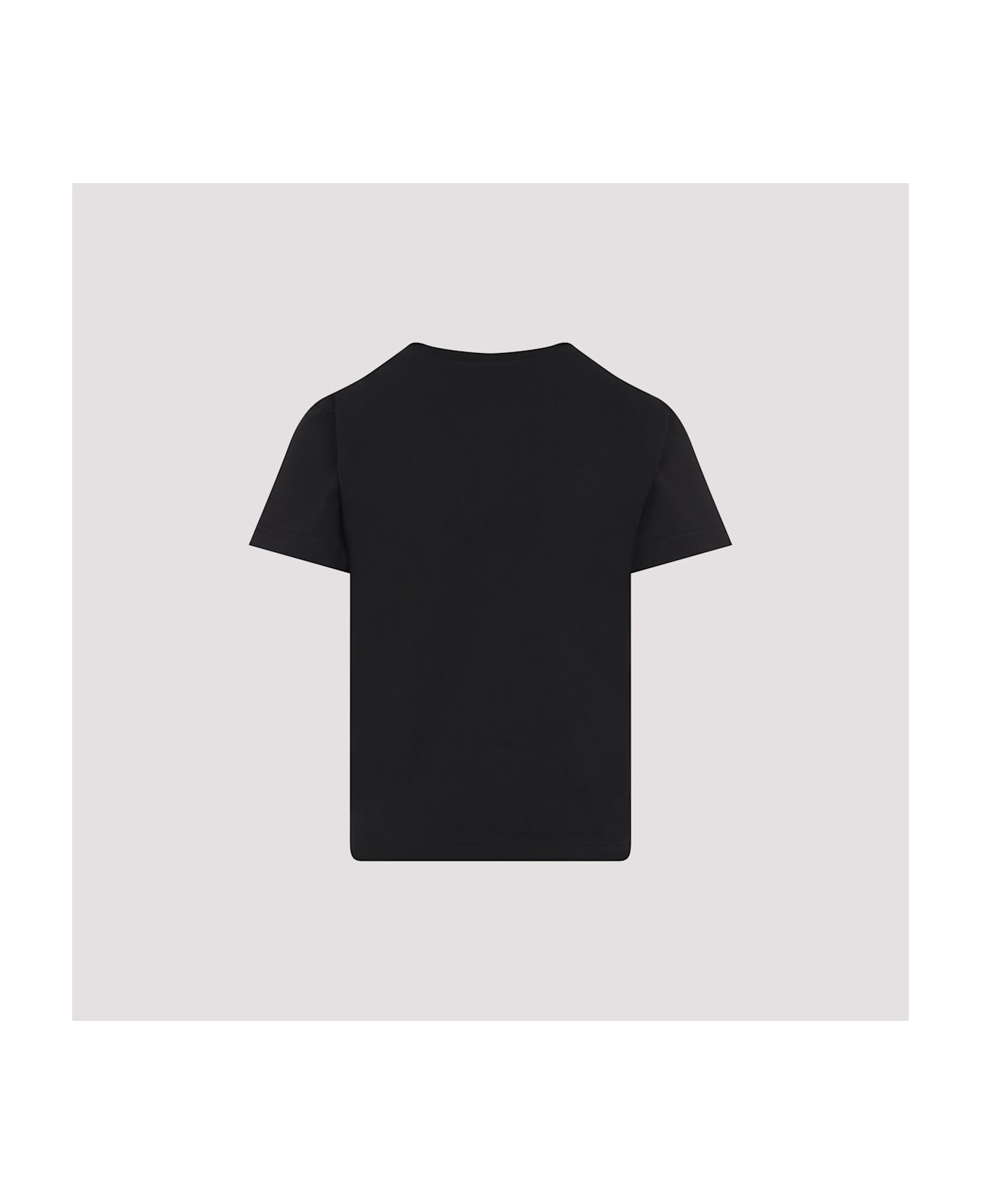 Alaia Black Cotton T-shirt - Noir Alaia