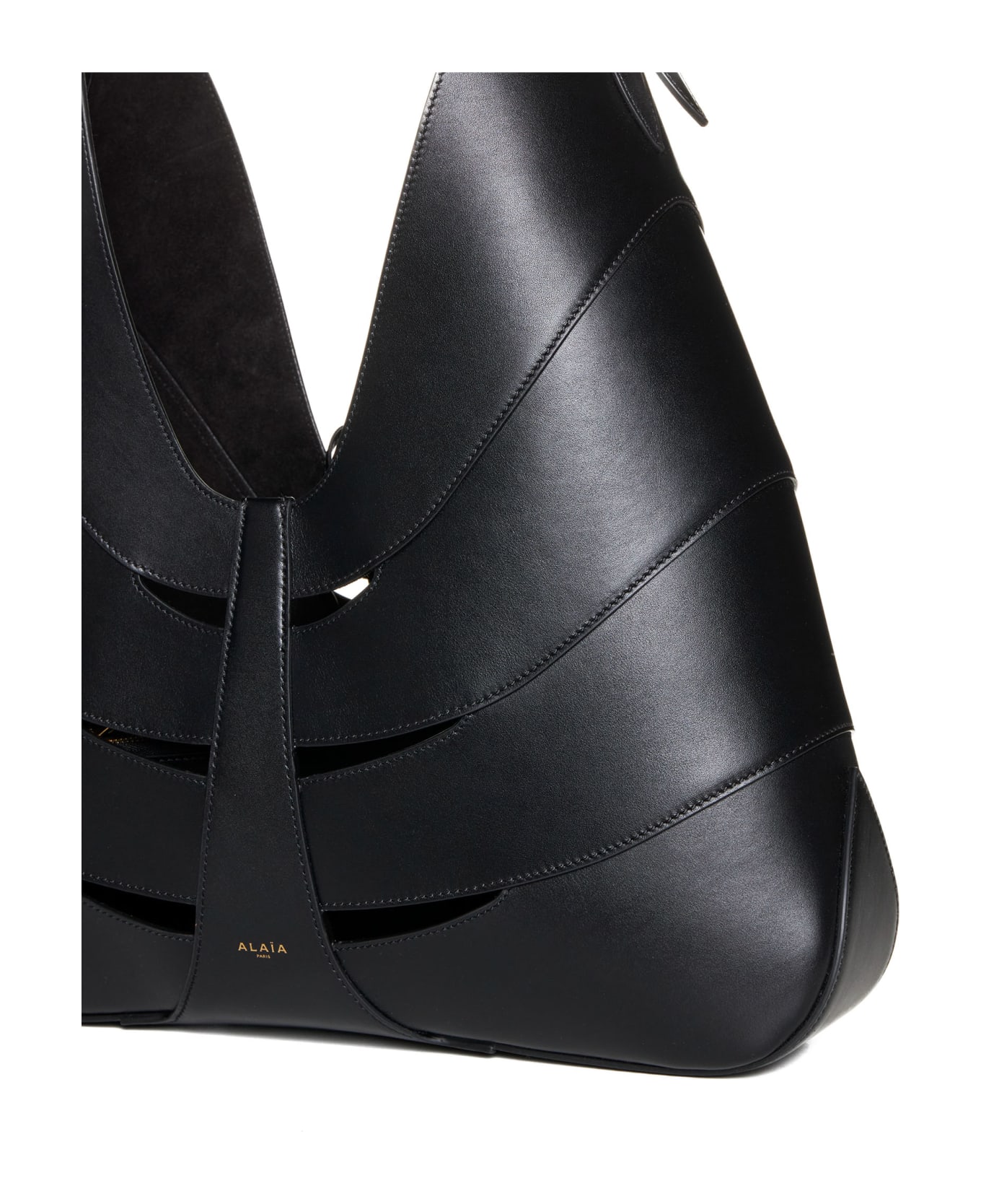 Alaia Shoulder Bag - Black