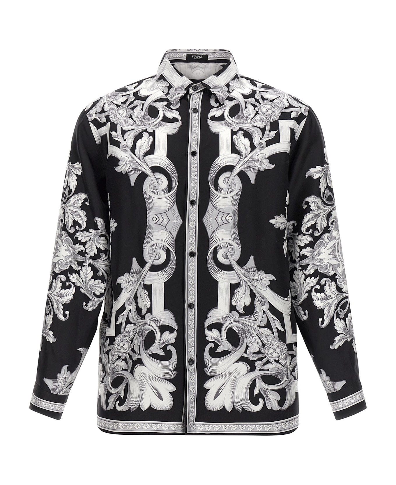 Versace 
architectural Barocco
 Shirt - White/Black