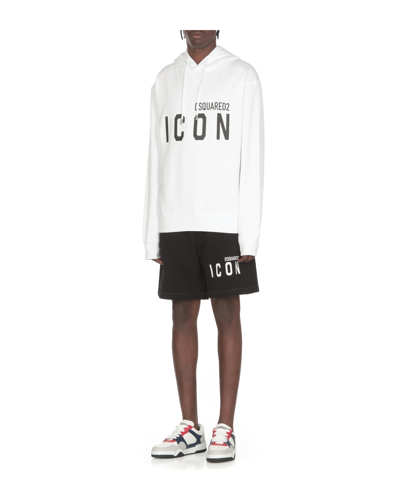 Dsquared2 Hoodie With Logo - White