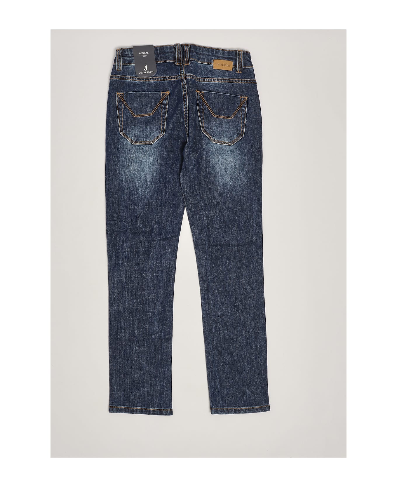 Jeckerson Jeans Jeans - DENIM MEDIO ボトムス