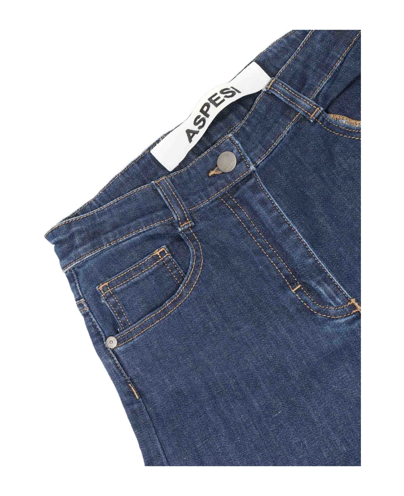 Aspesi Loose Fit Jeans - BLUE ボトムス