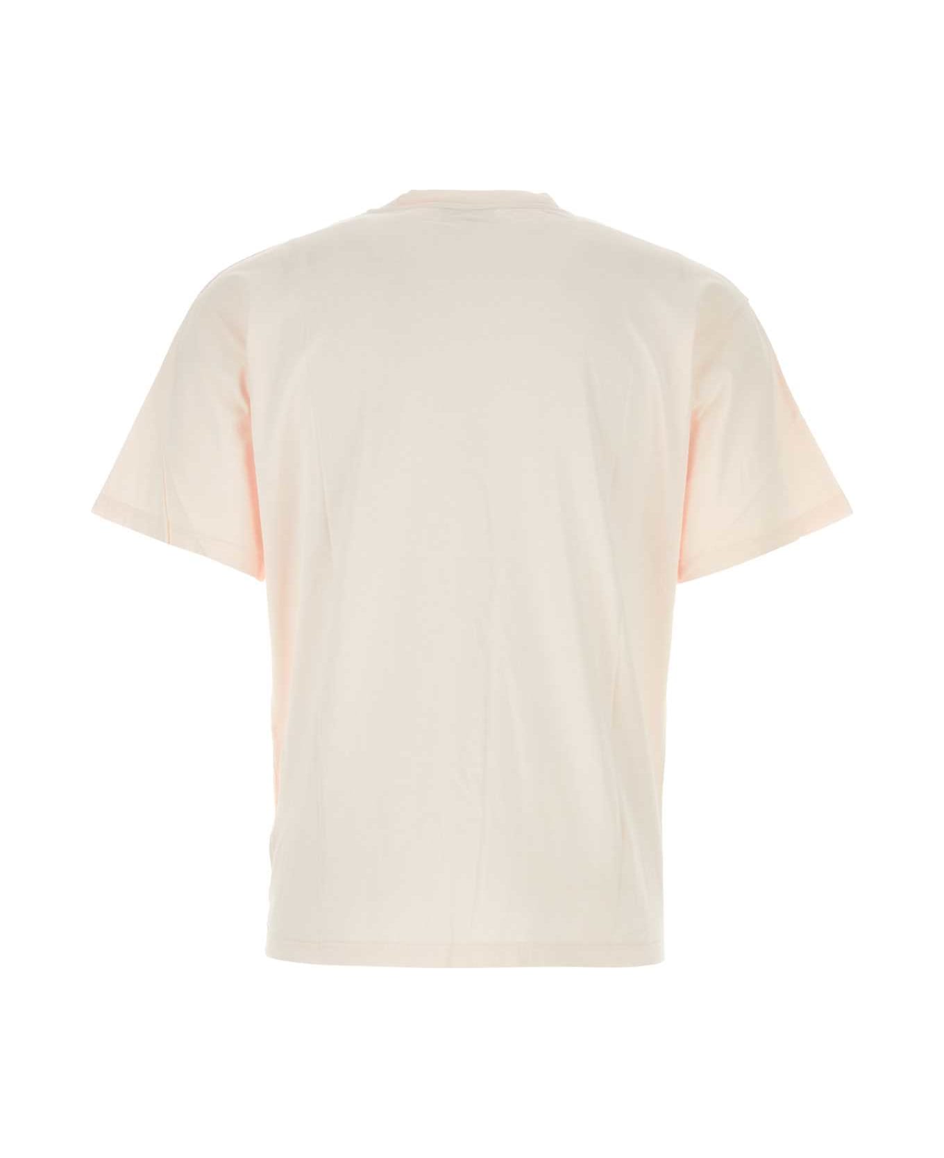 Aries Pastel Pink Cotton Temple T-shirt - PALEPINK