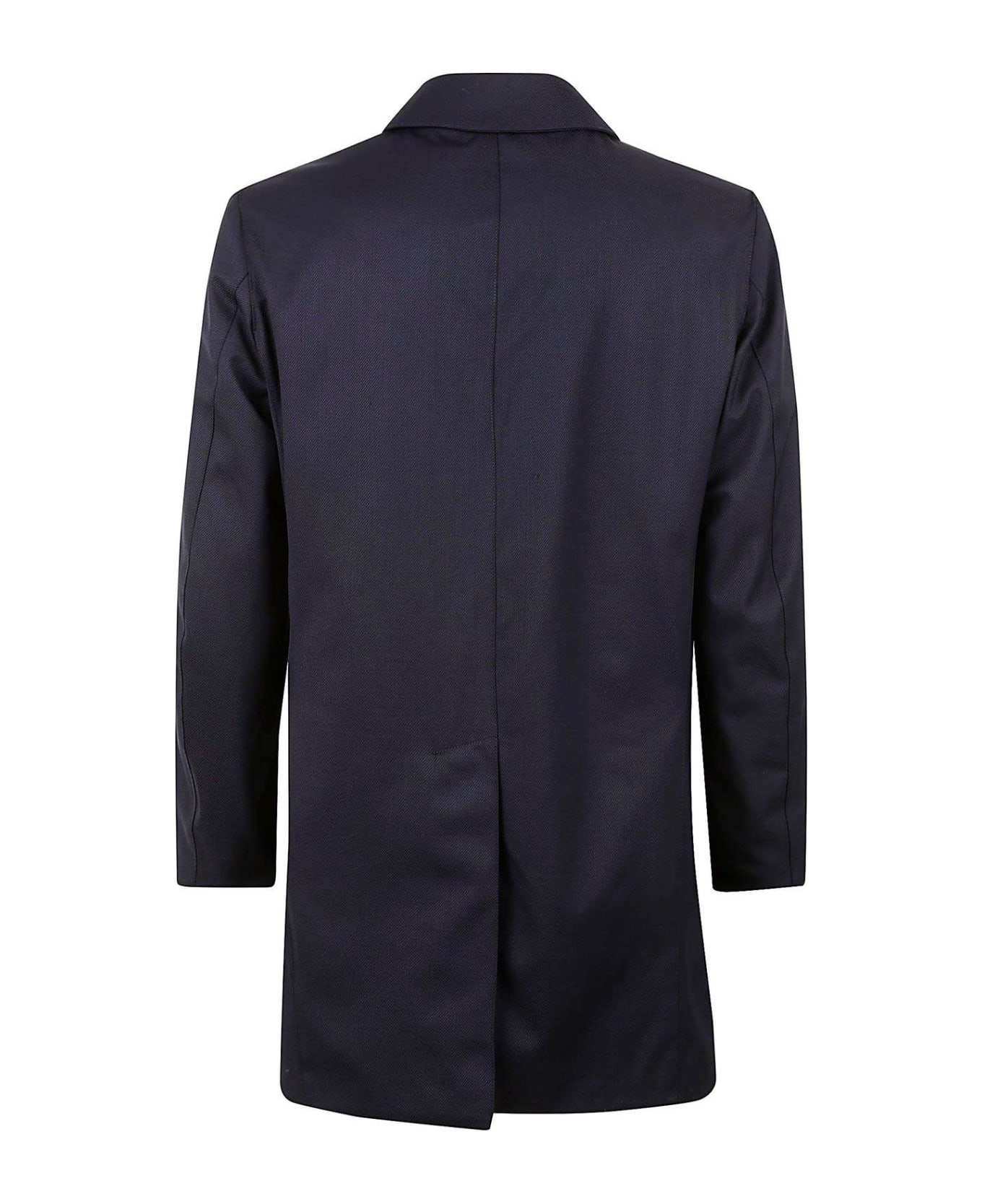 Aspesi Perfetto Single-breasted Shirt Jacket - Blu コート