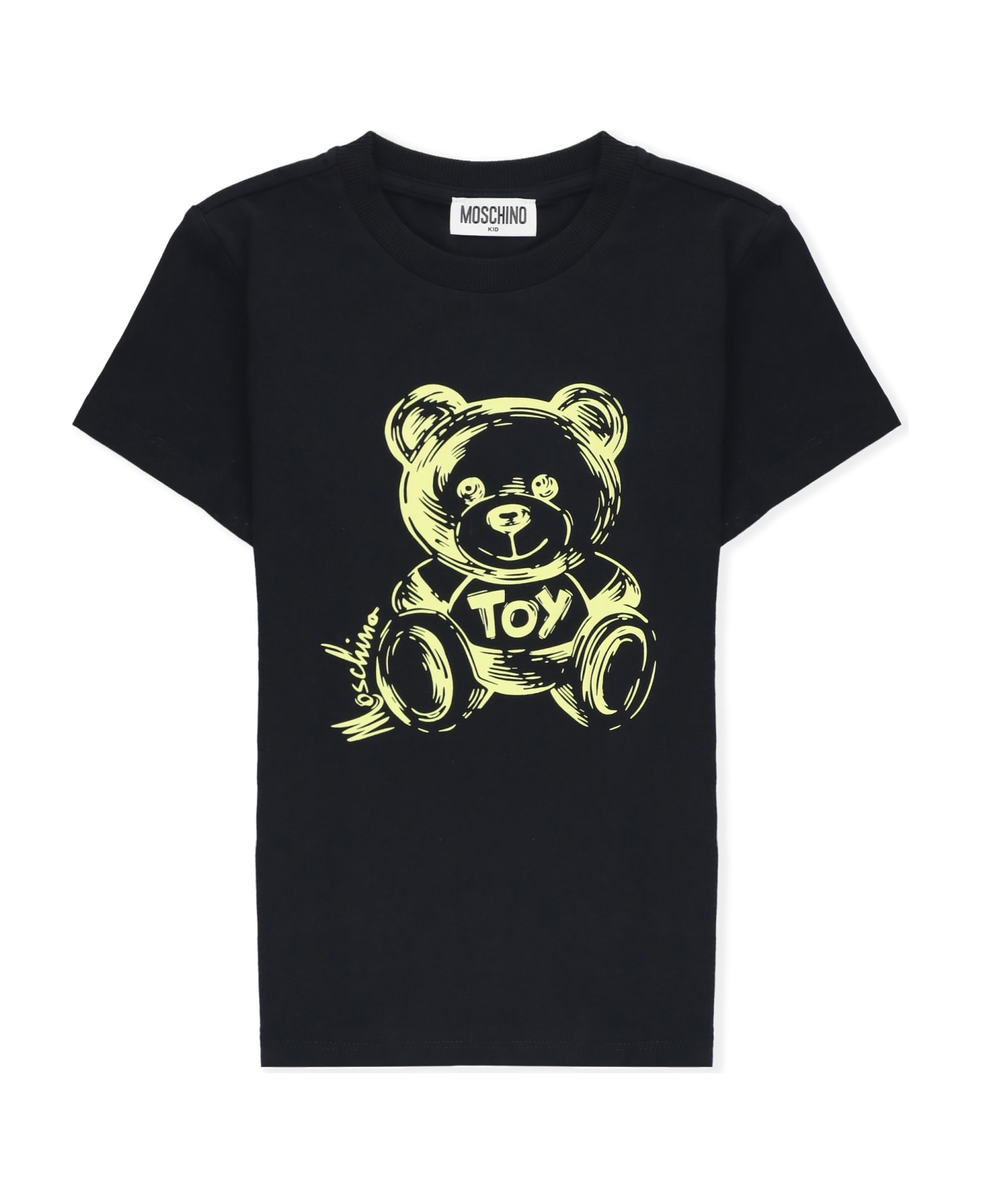 Moschino T-shirt With Print - Black Tシャツ＆ポロシャツ