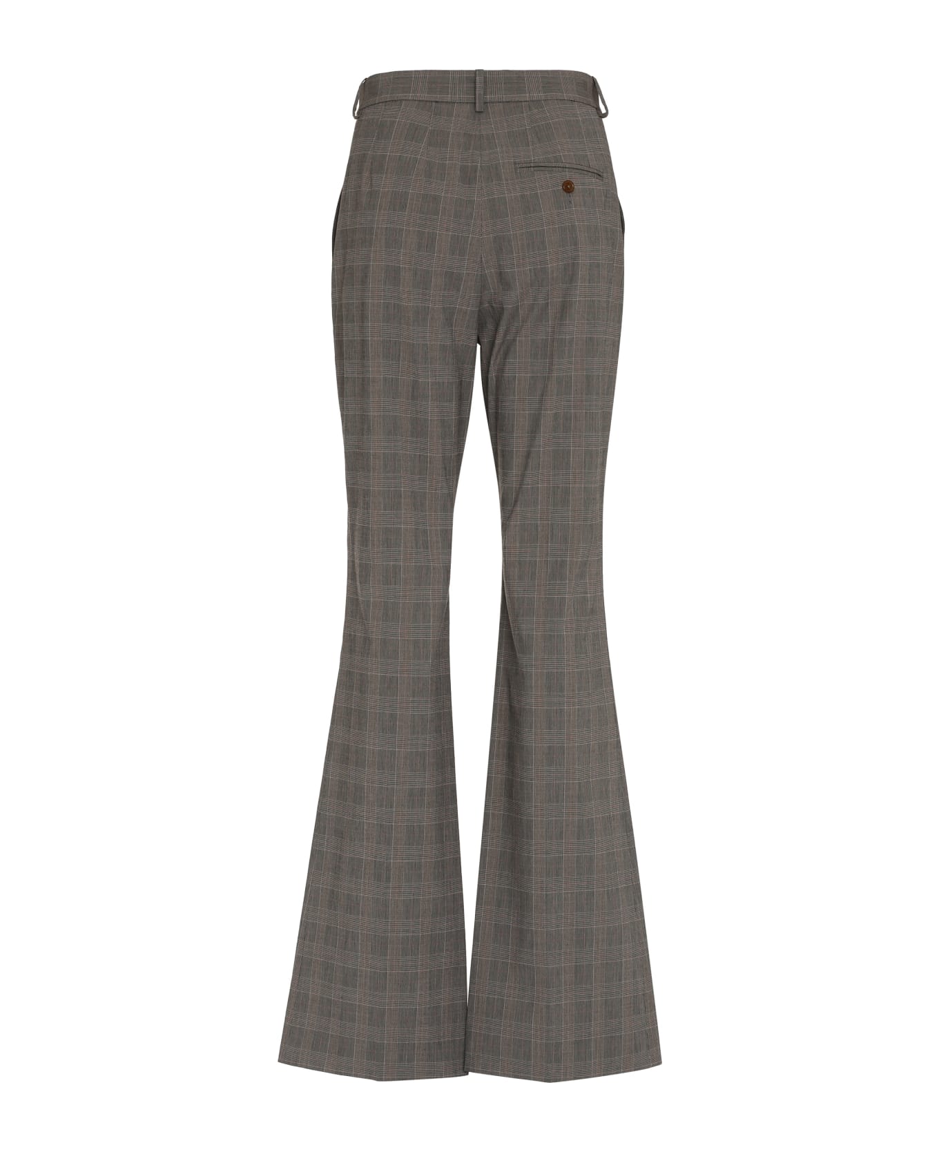 Vivienne Westwood Ray Prince-of-wales Checked Trousers - grey