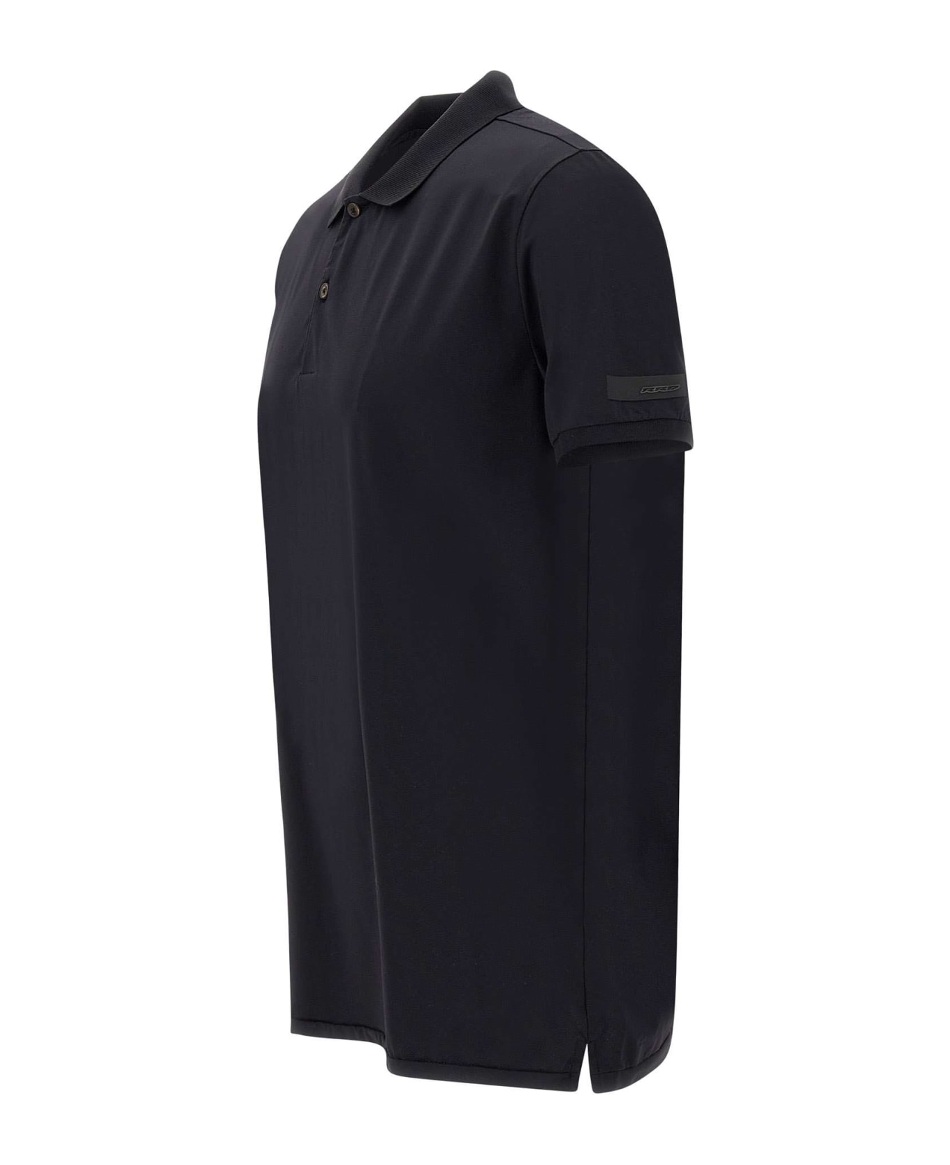 RRD - Roberto Ricci Design "gdy" Oxford Polo Shirt - BLACK