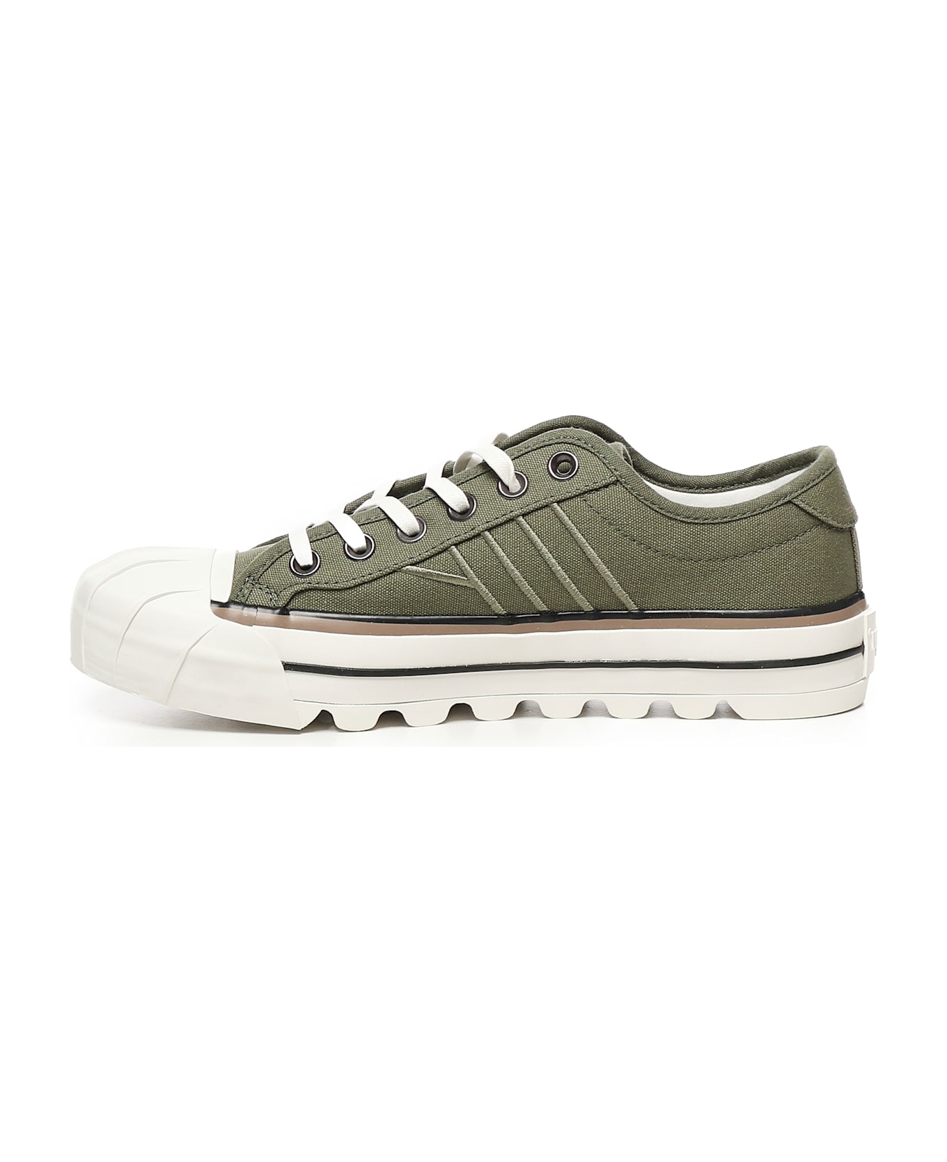PRO-Keds Low-top Sneakers With Platform - MOSs green