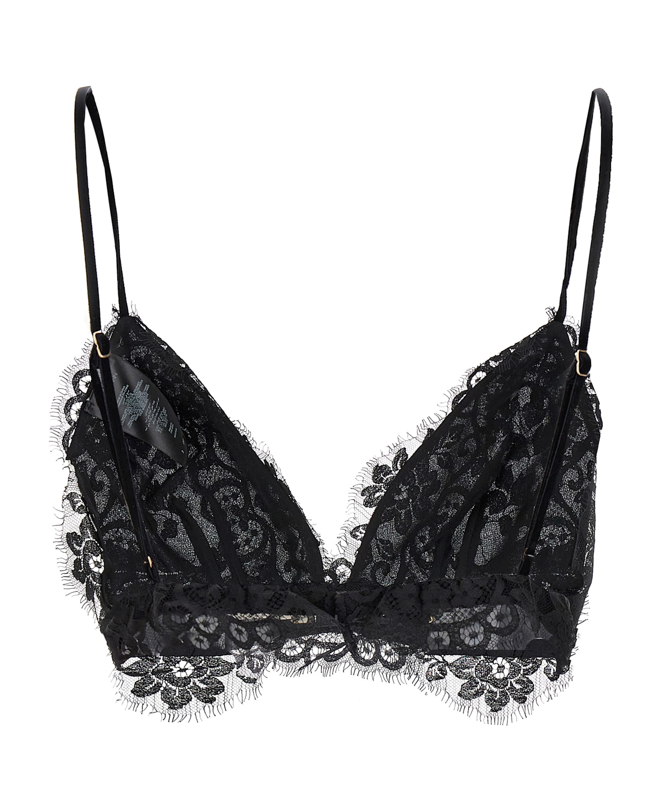 Zimmermann 'illustration Lace Bralette' Top - Black  