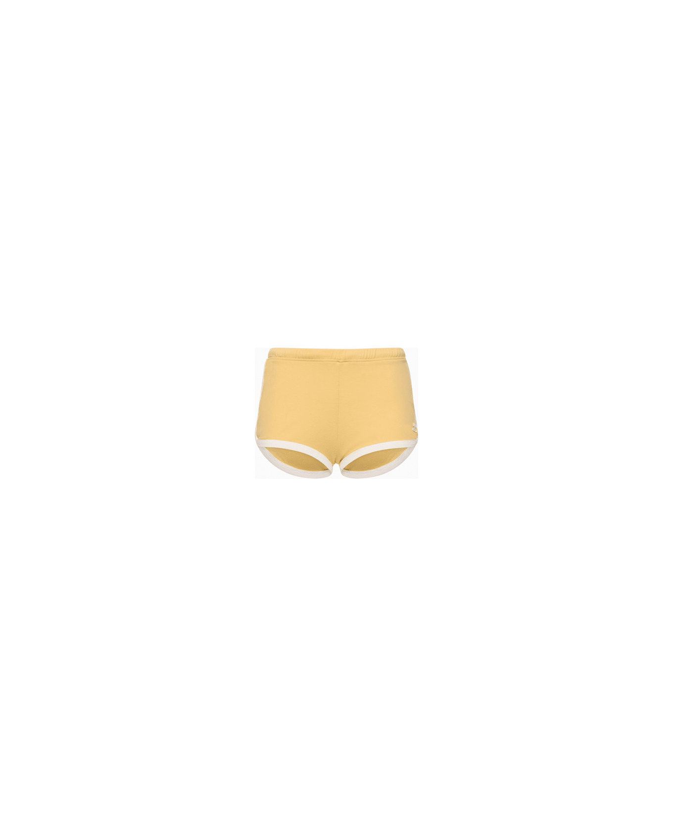 Courrèges Courreges Contrast Shorts - Yellow