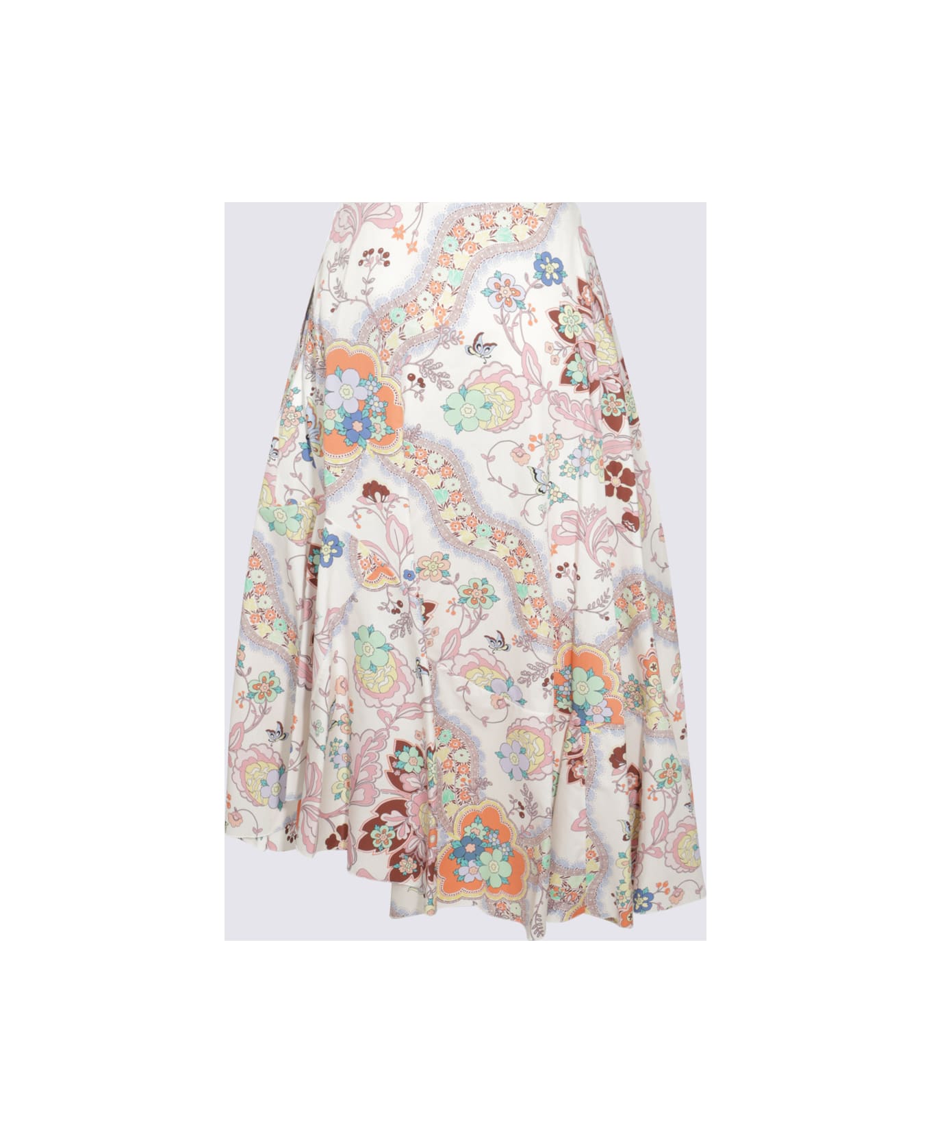 Etro Midi Skirt - Red