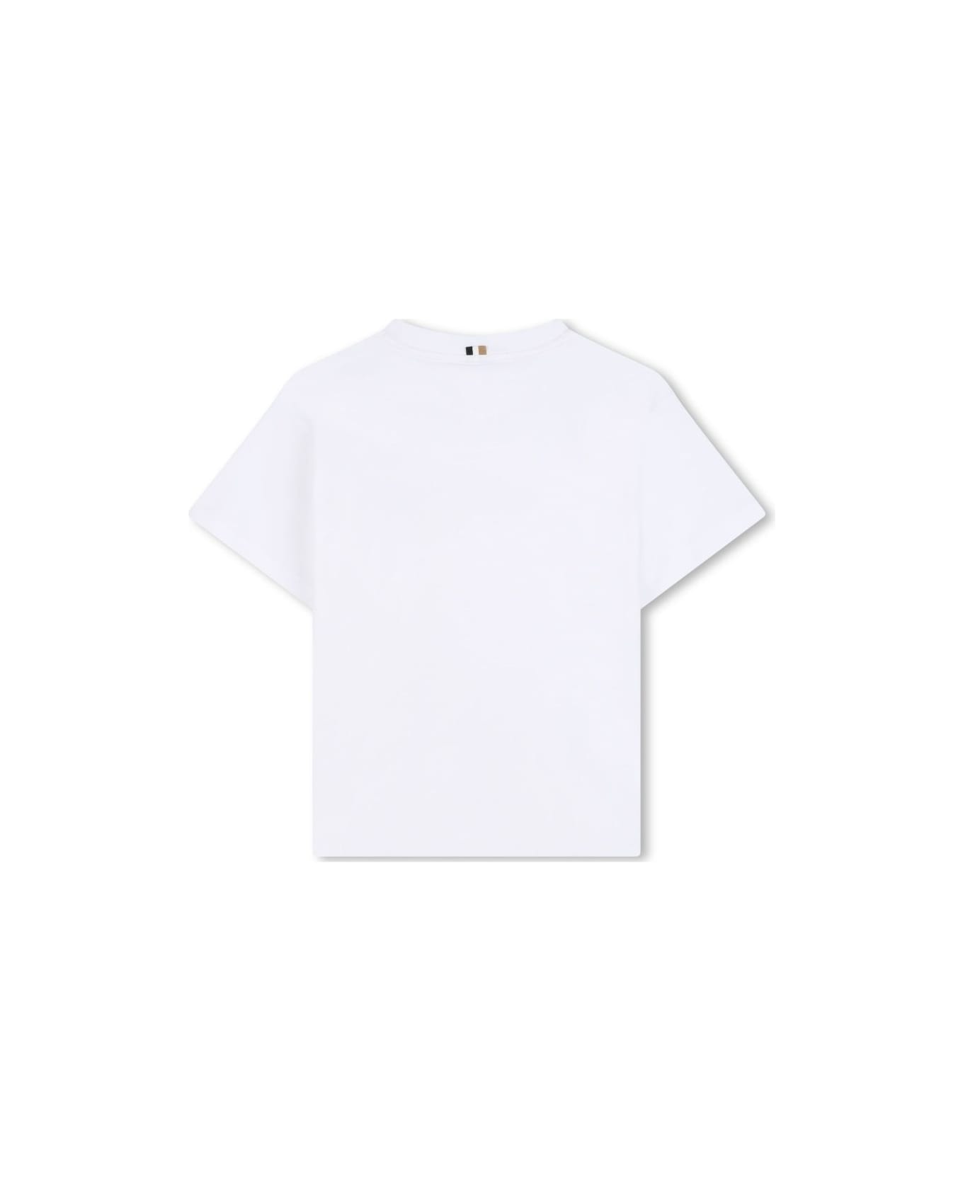 Hugo Boss Completo Con Stampa - White