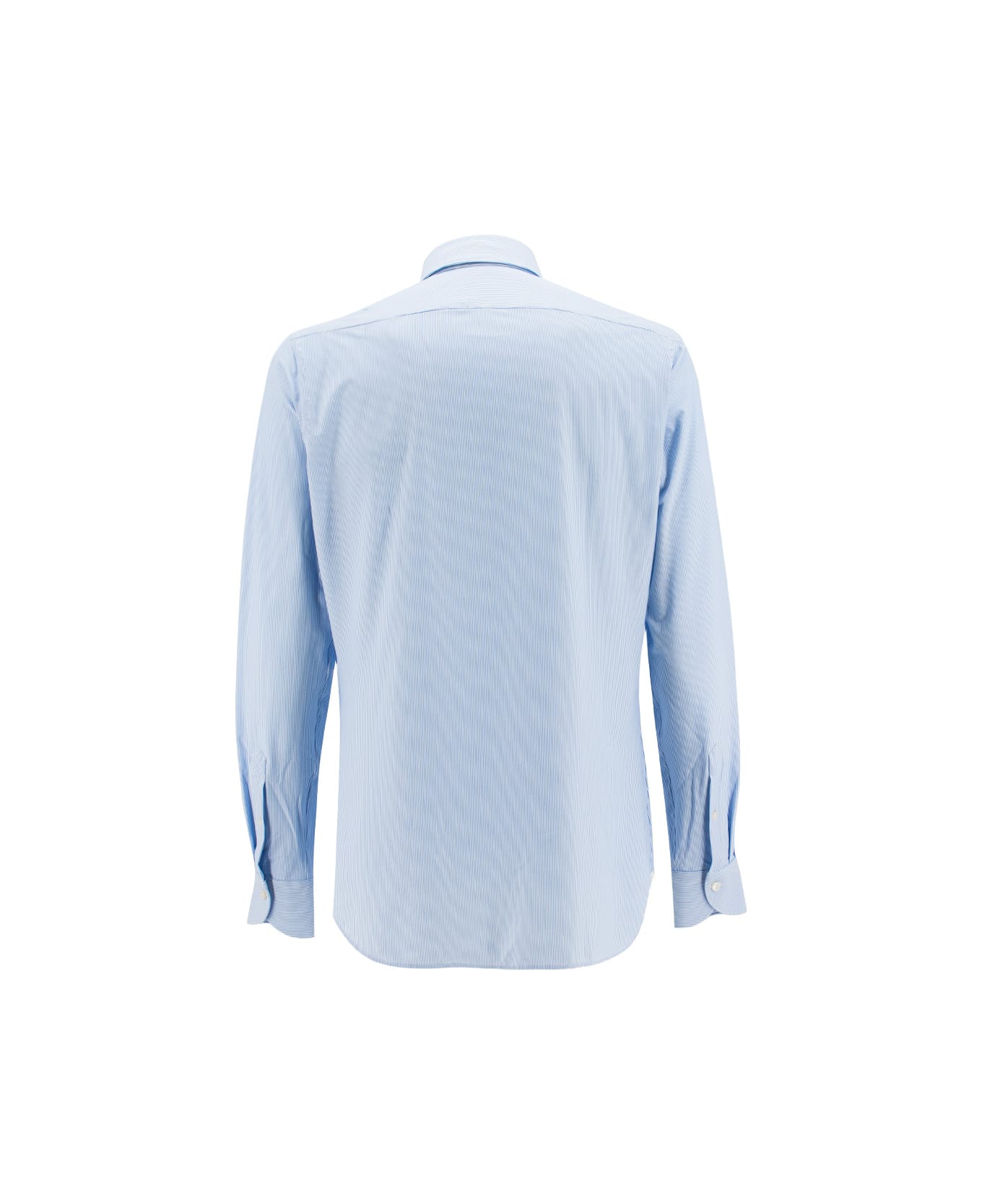 Xacus Shirt - STRIPE BLUE  WHITE シャツ