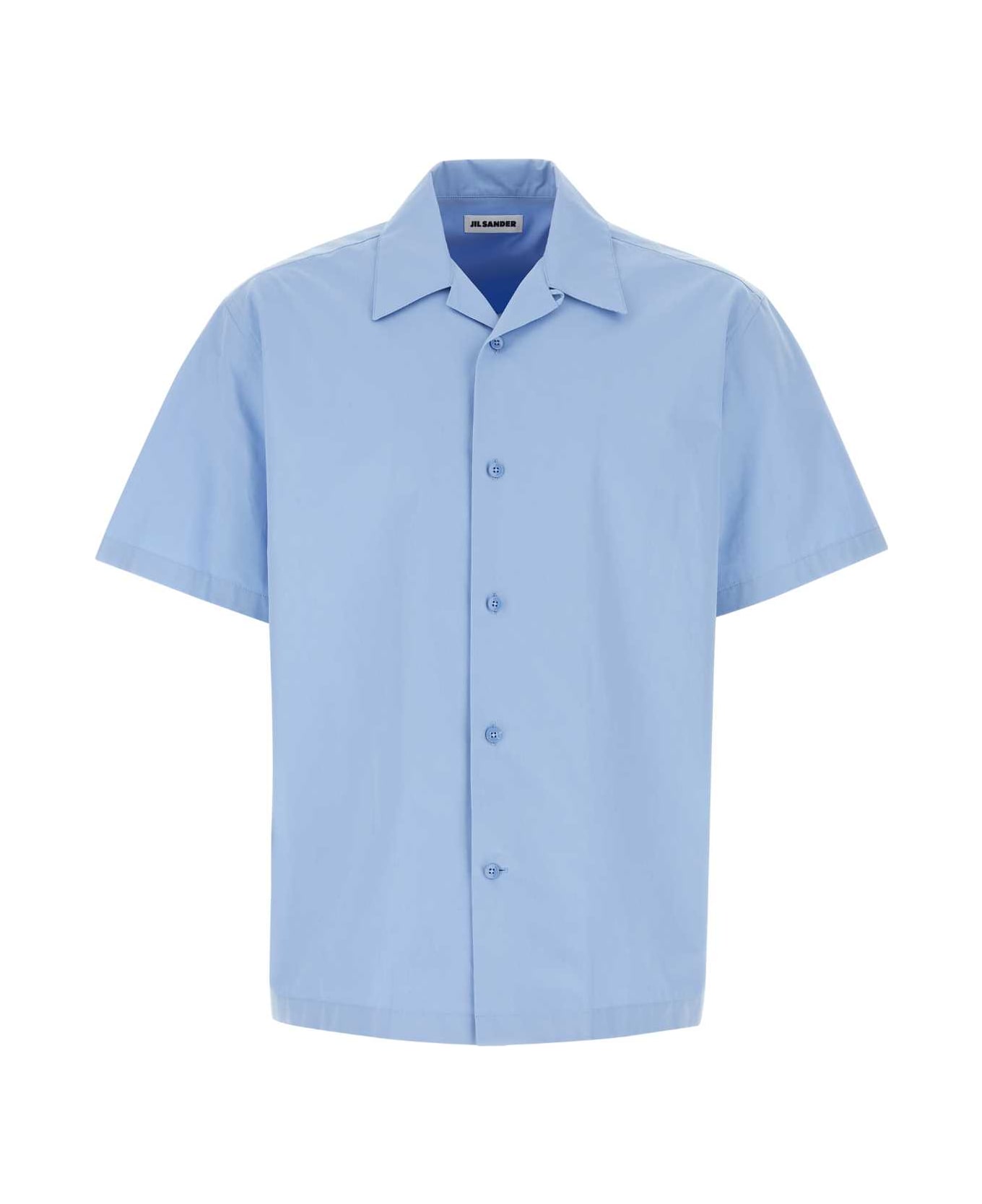 Jil Sander Light-blue Poplin Shirt - 523
