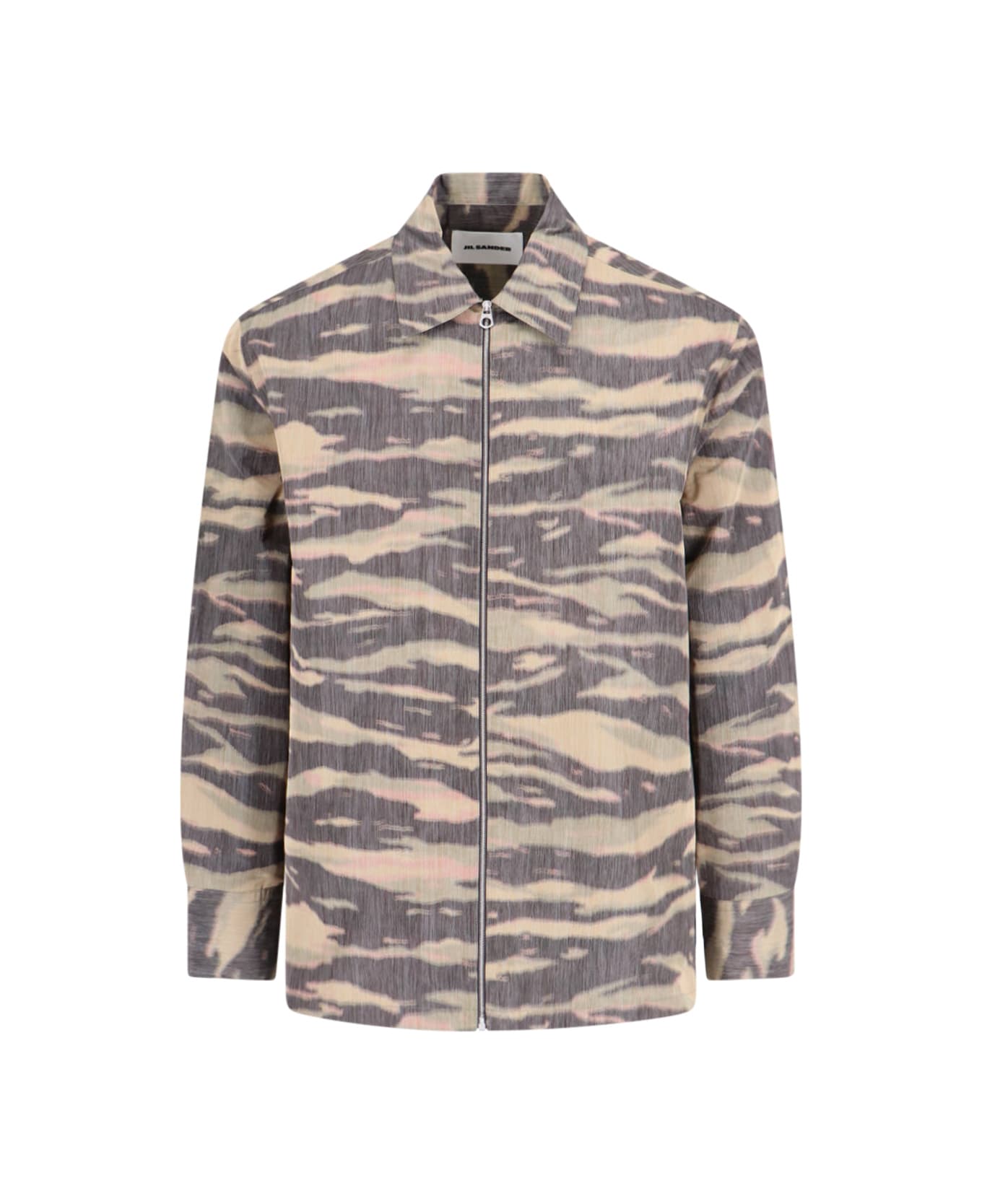 Jil Sander Zip Shirt - Beige