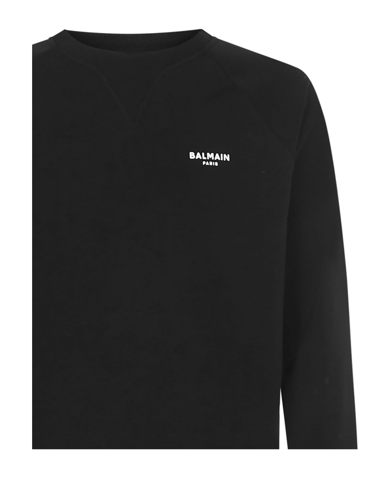 Balmain Sweatshirt - Nero/bianco