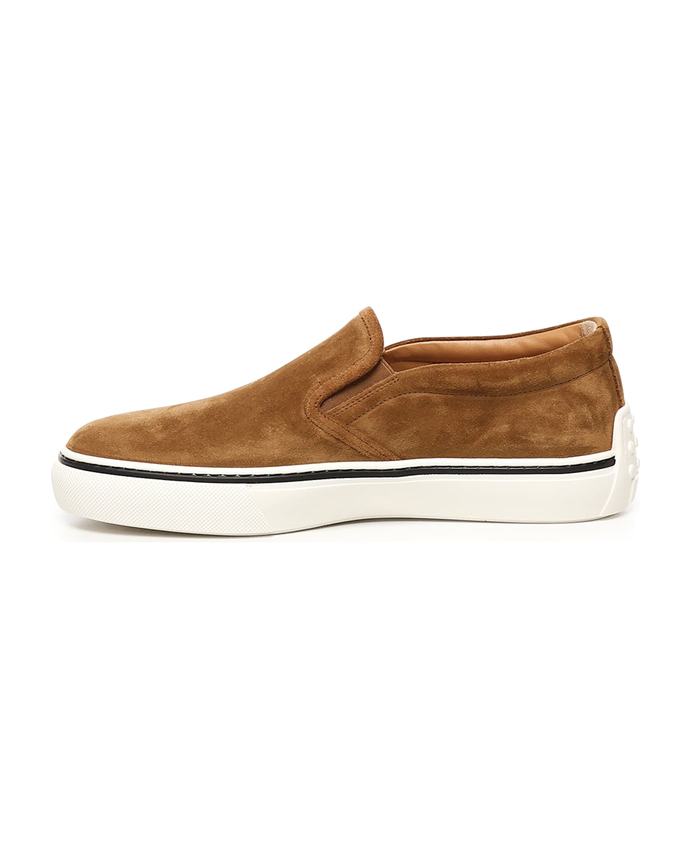 Tod
s Suede Slip-on - Brown