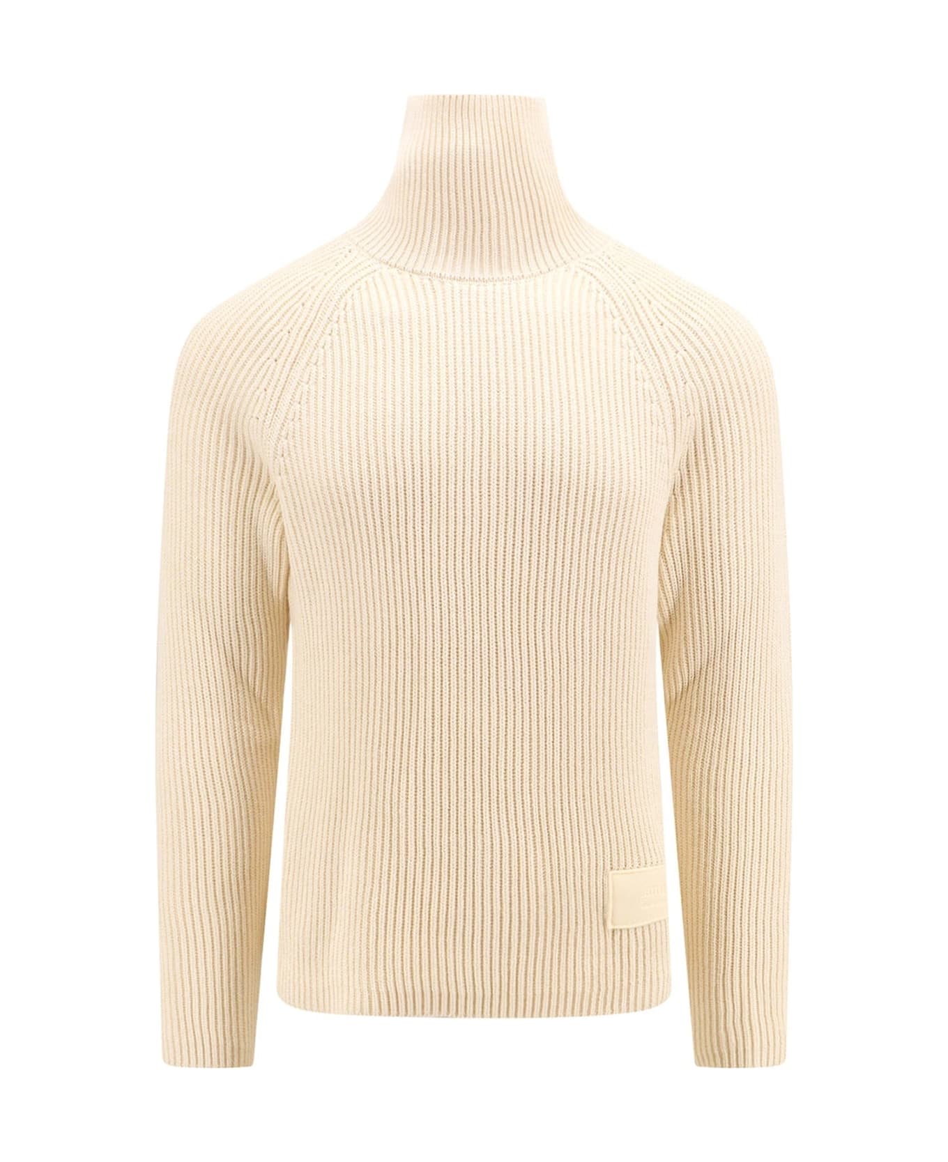 Ami Alexandre Mattiussi Turtleneck Sweater - White ニットウェア