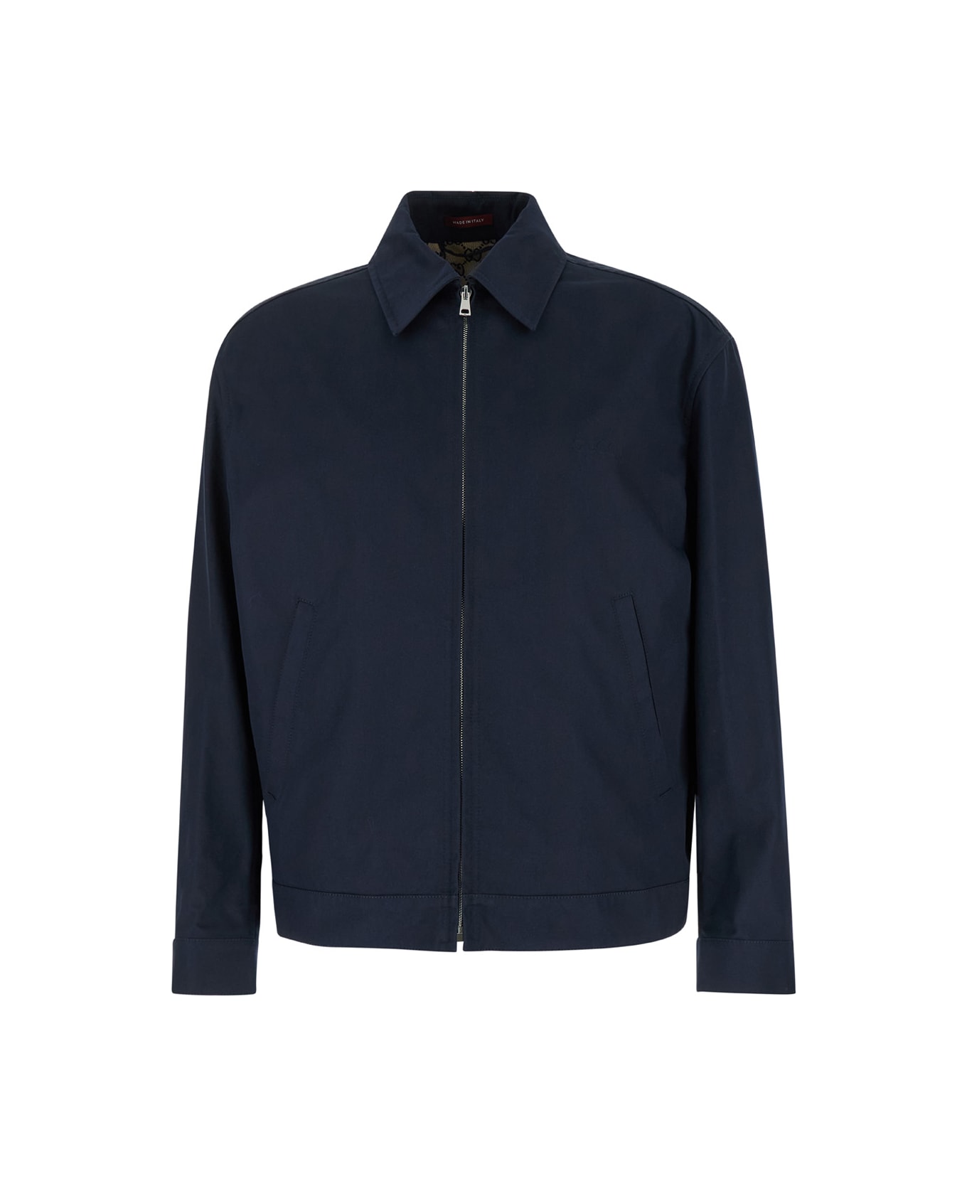 Gucci Web Ribbon Jacket - Blu