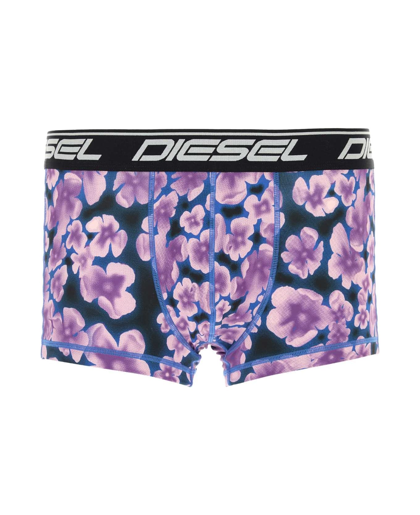 Diesel Printed Stretch Polyester Boxer - E6786