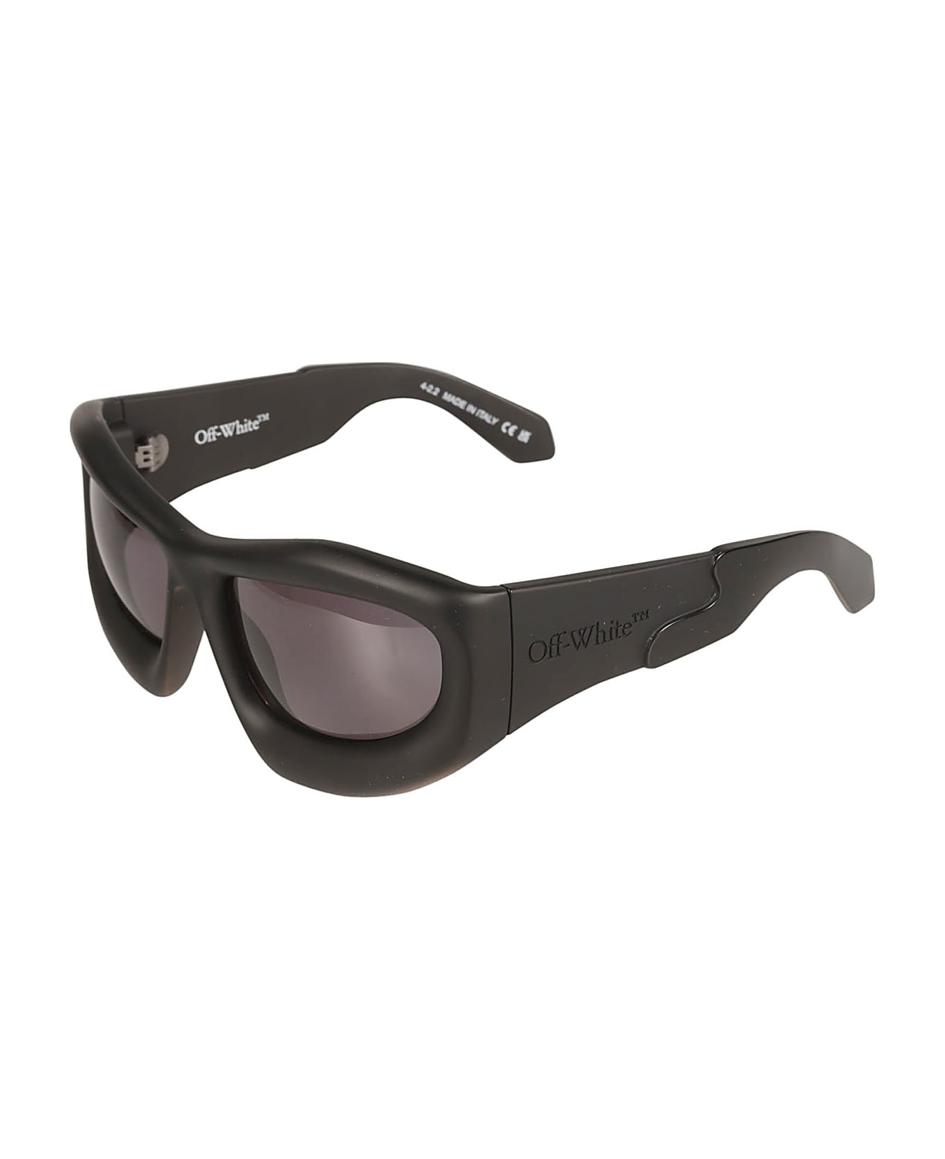 Off-White Katoka Sunglasses - Black Dark Grey