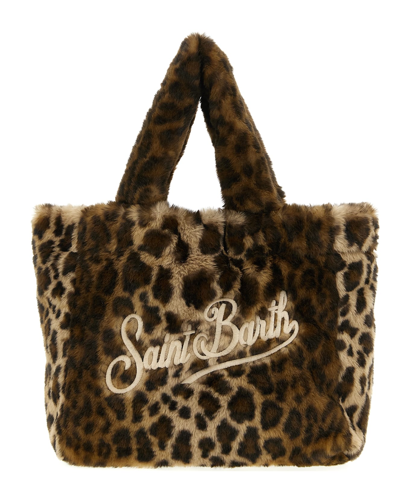 MC2 Saint Barth 
colette Soft Fur
 Handbag - Brown