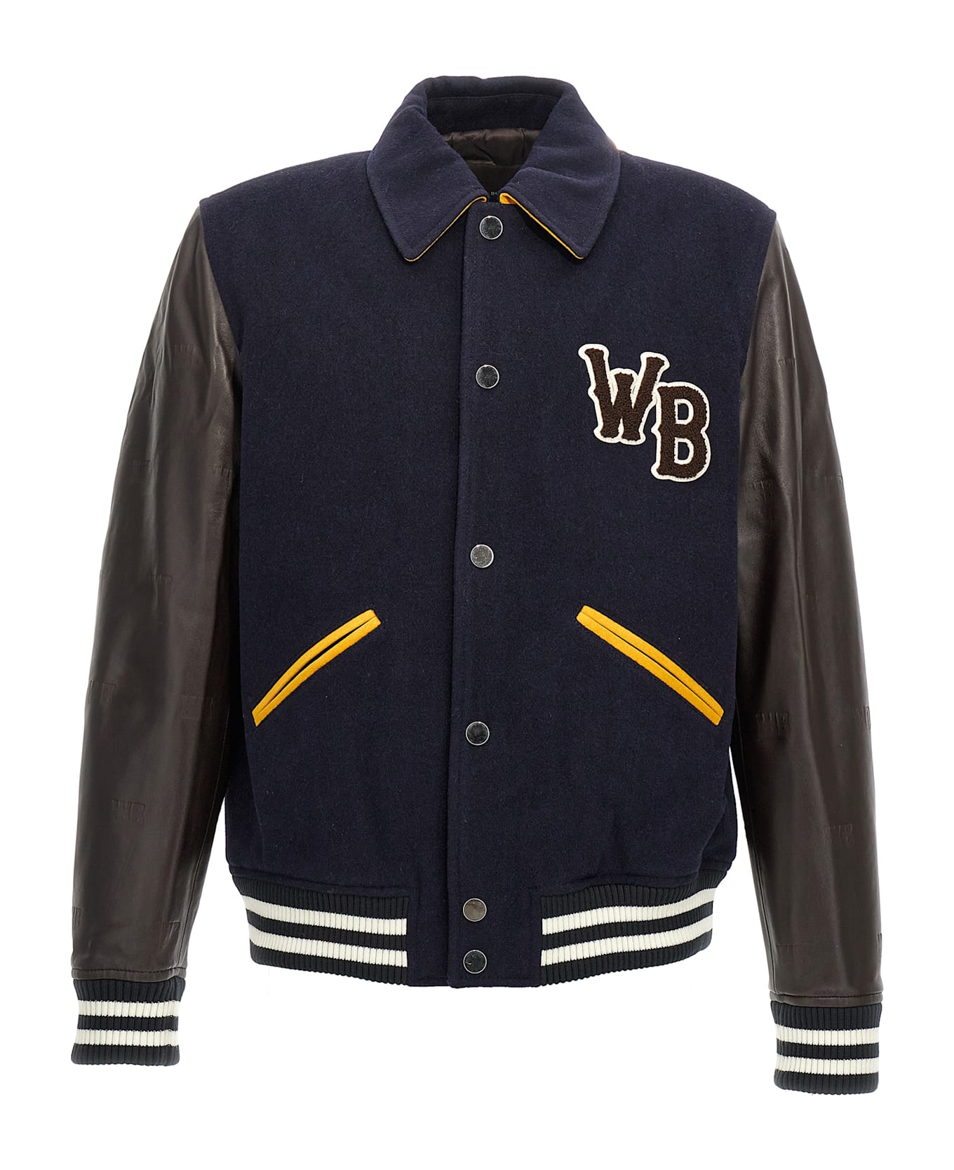 Wales Bonner 'prince Varsity' Bomber Jacket - Multicolor