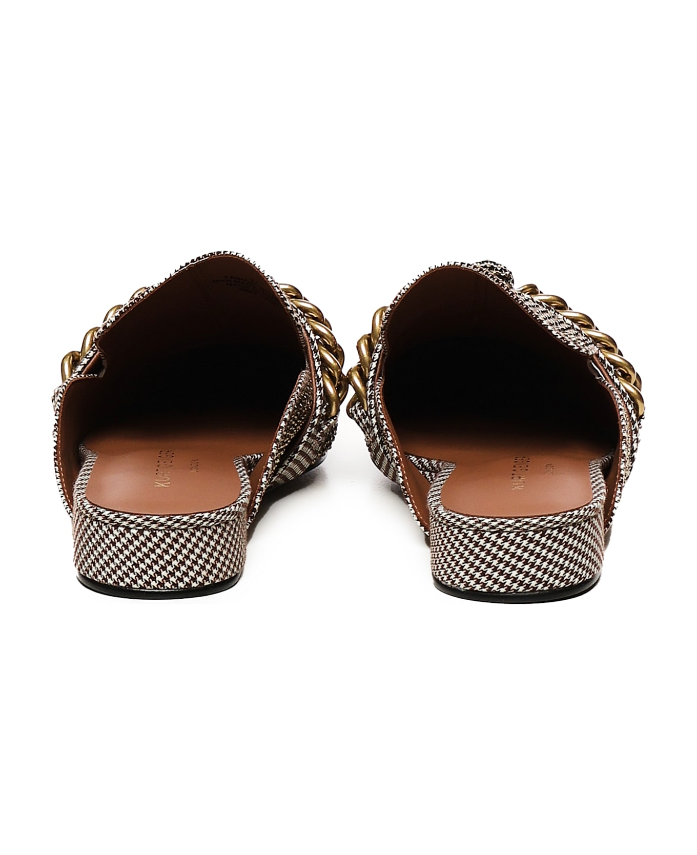 Kurt Geiger Chain Detail Chelsea Mule - Beige