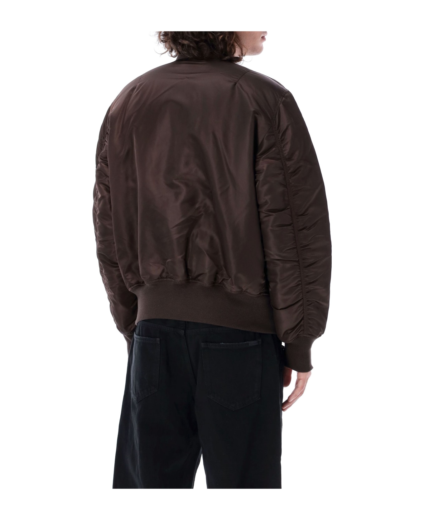 Alpha Industries Ma-1 Reversible Bomber - HUNTER BROWN