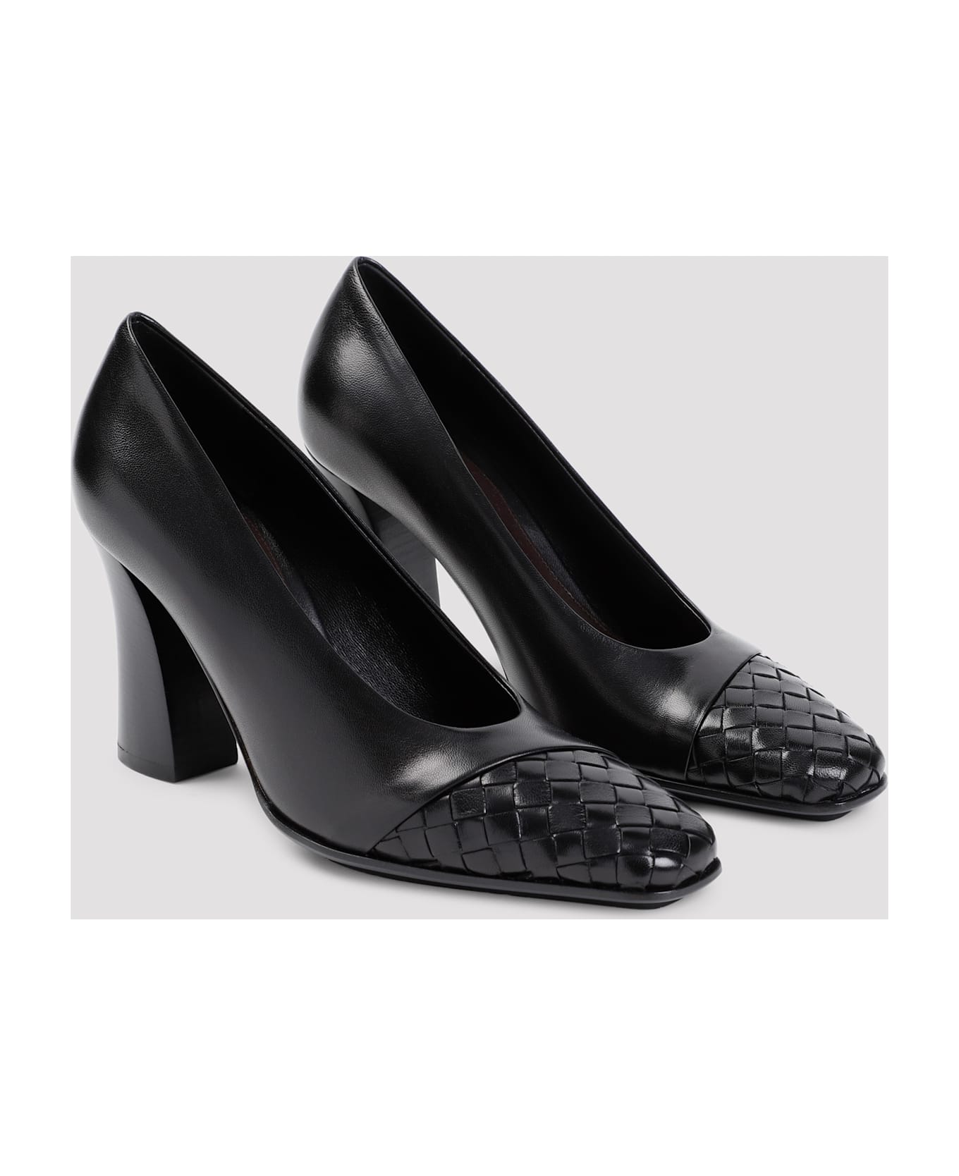 Bottega Veneta Leather Pump - Black