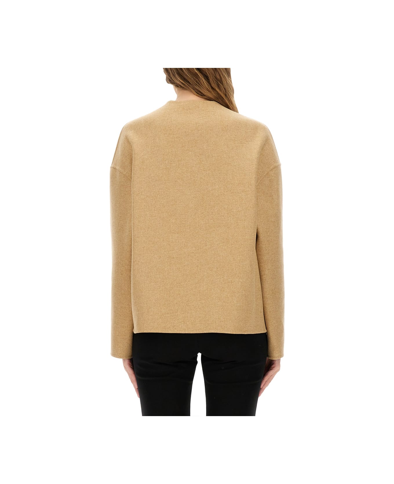 Versace "medusa" Buttoned Jacket - BEIGE