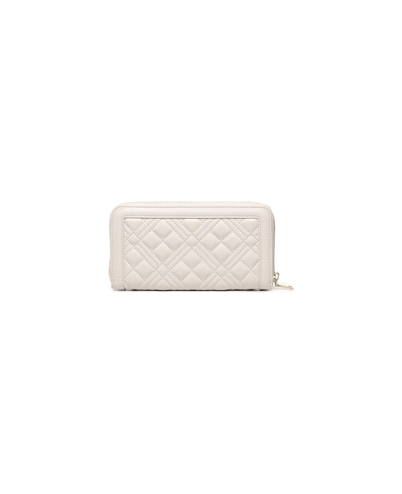 Love Moschino Wallet With Logo - Ivory 財布