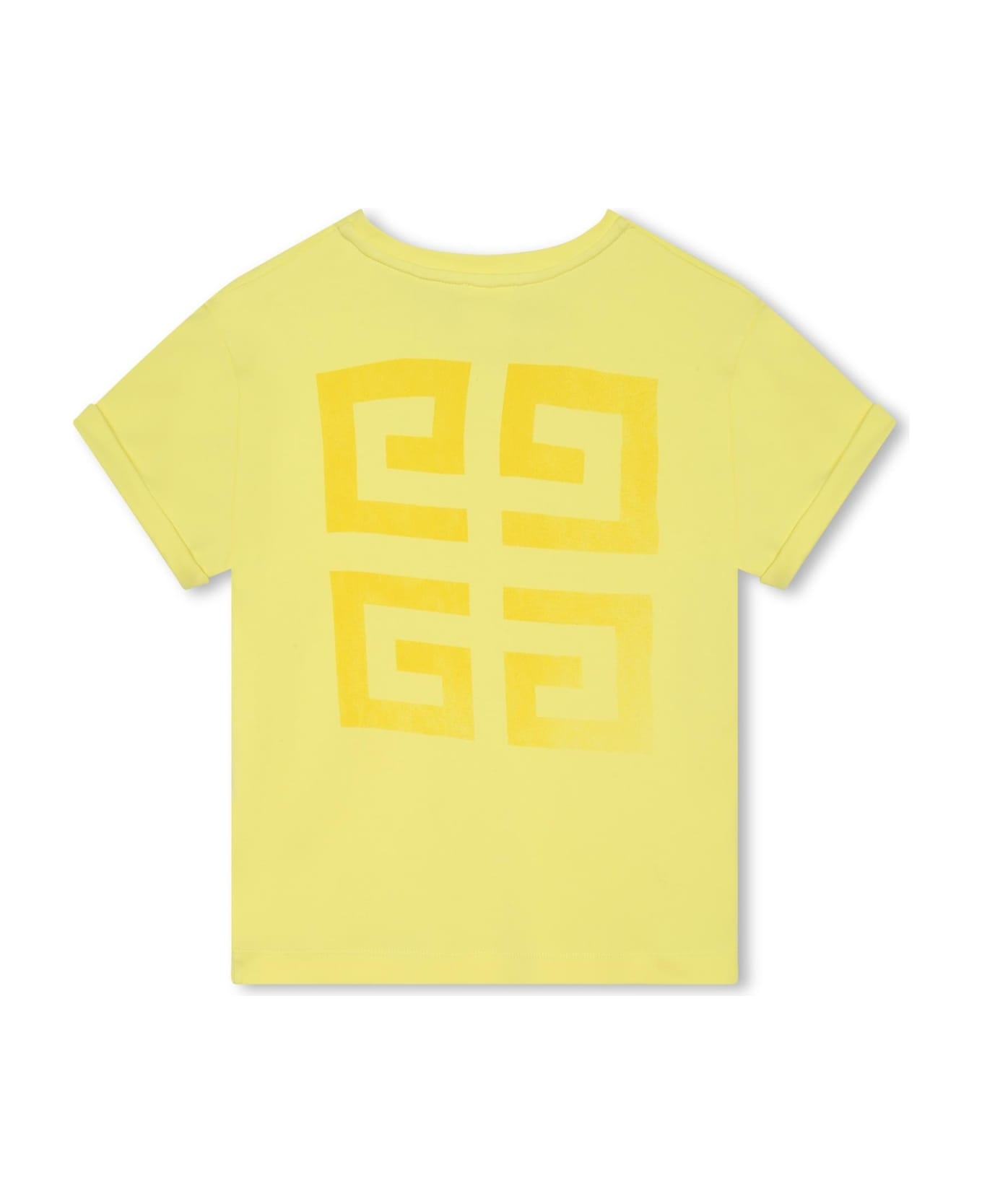 Givenchy T-shirt With 4g Print - Yellow
