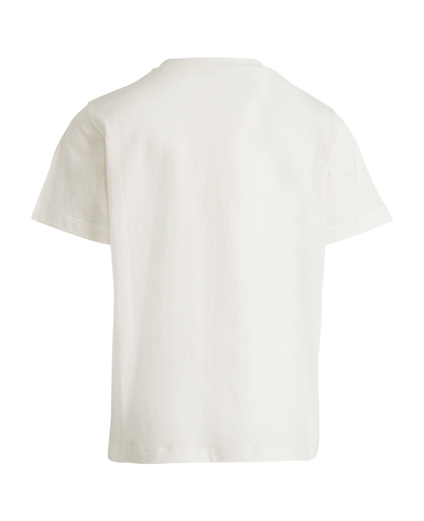 Etro T-shirt With Pegasus Motif - Cream