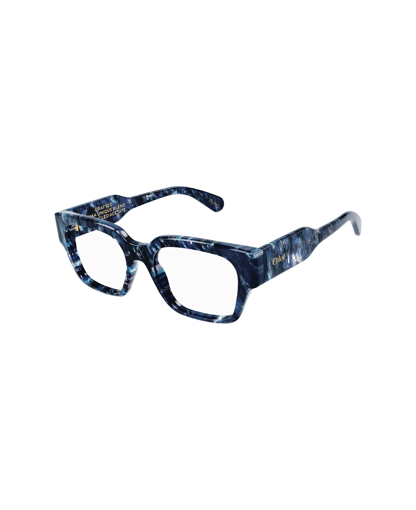 Chloé Ch0150o Linea Gayia 008 Glasses - Blu
