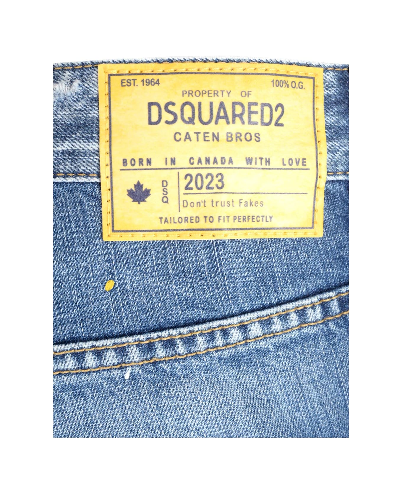 Dsquared2 Distressed Jeans - Denim