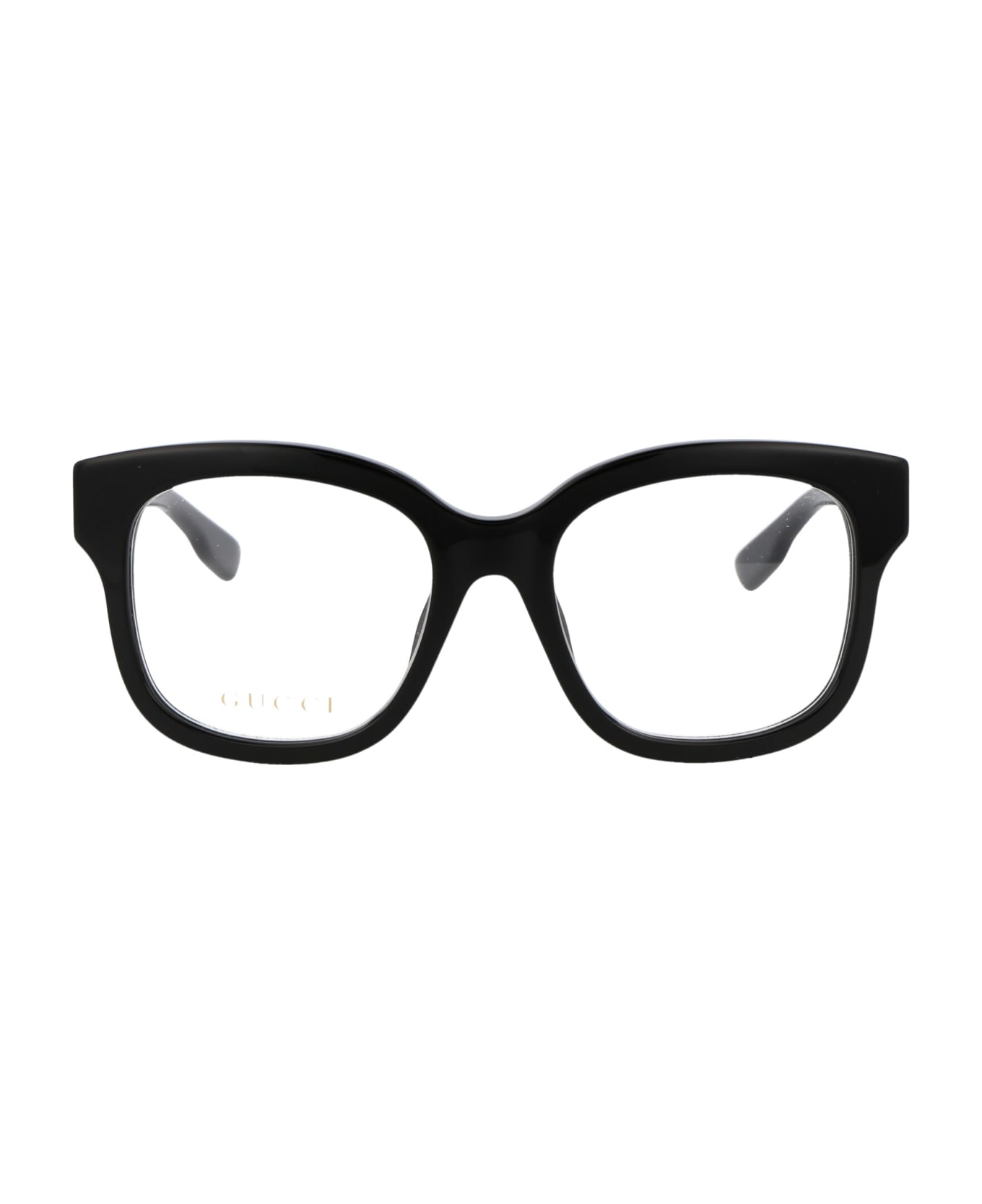 Gucci Eyewear Gg1155o Glasses - 001 BLACK BLACK TRANSPARENT アイウェア