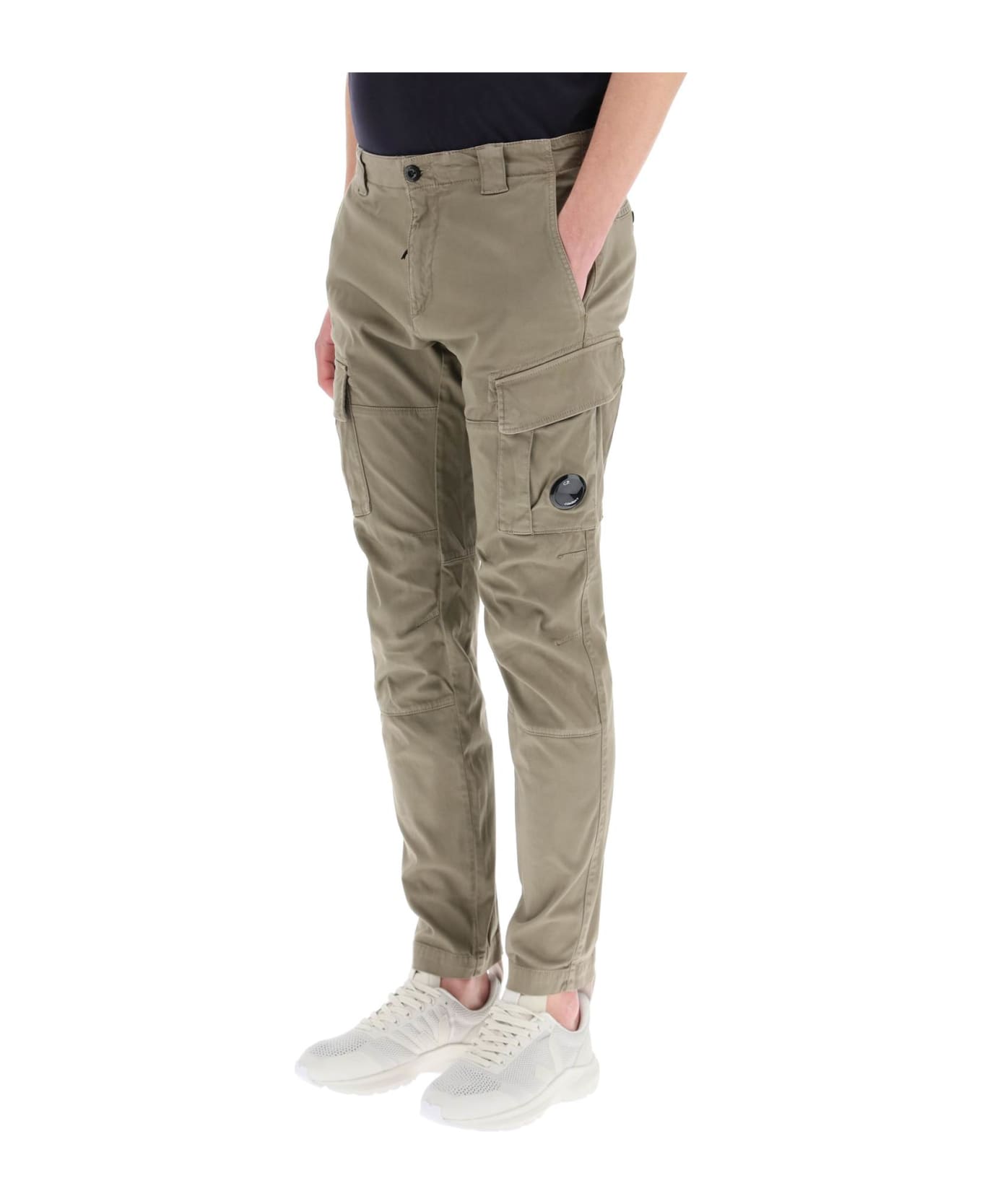 cp company cargo pants green