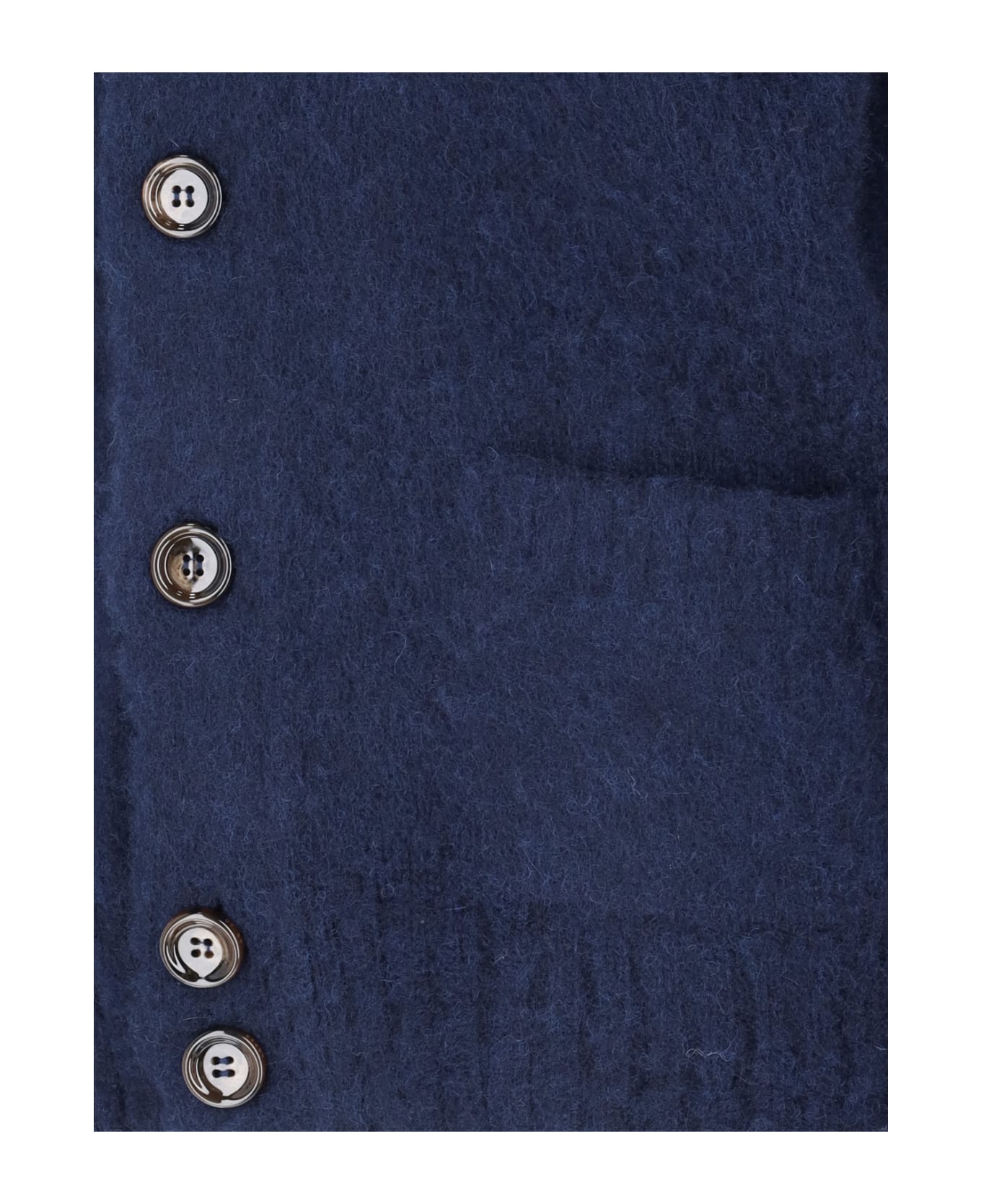 Aspesi V-neck Cardigan - NAVY