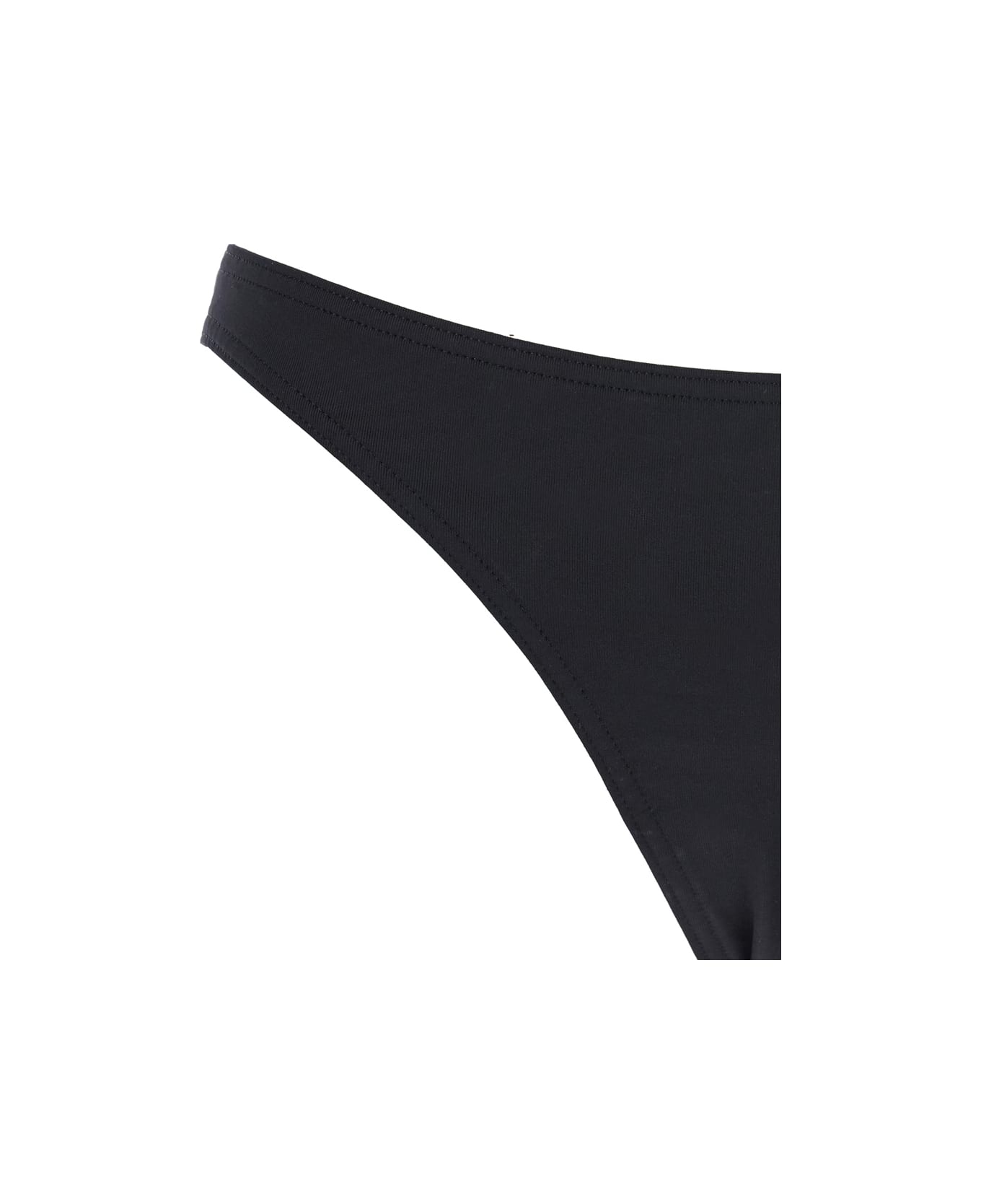 Eres 
fripon
 Black Bikini Bottoms With Low Waist In Tech Fabric Stretch Woman - Black