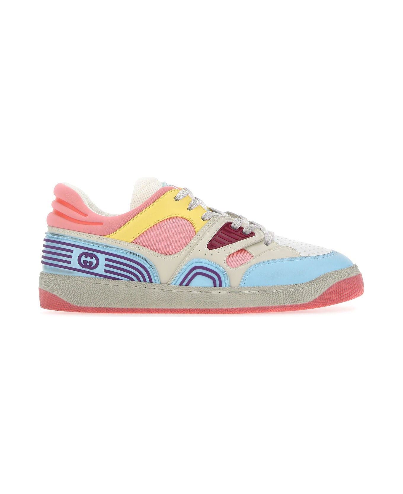 Basket Lace-up Sneakers