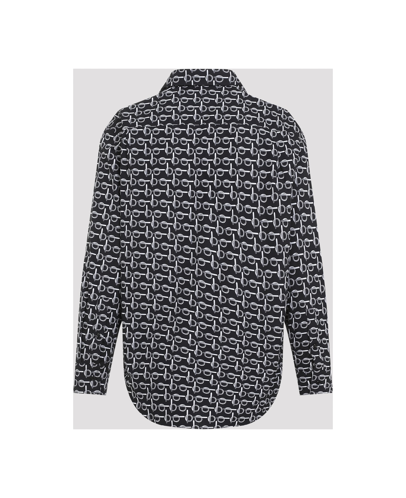 Burberry Shirt - Silver Black