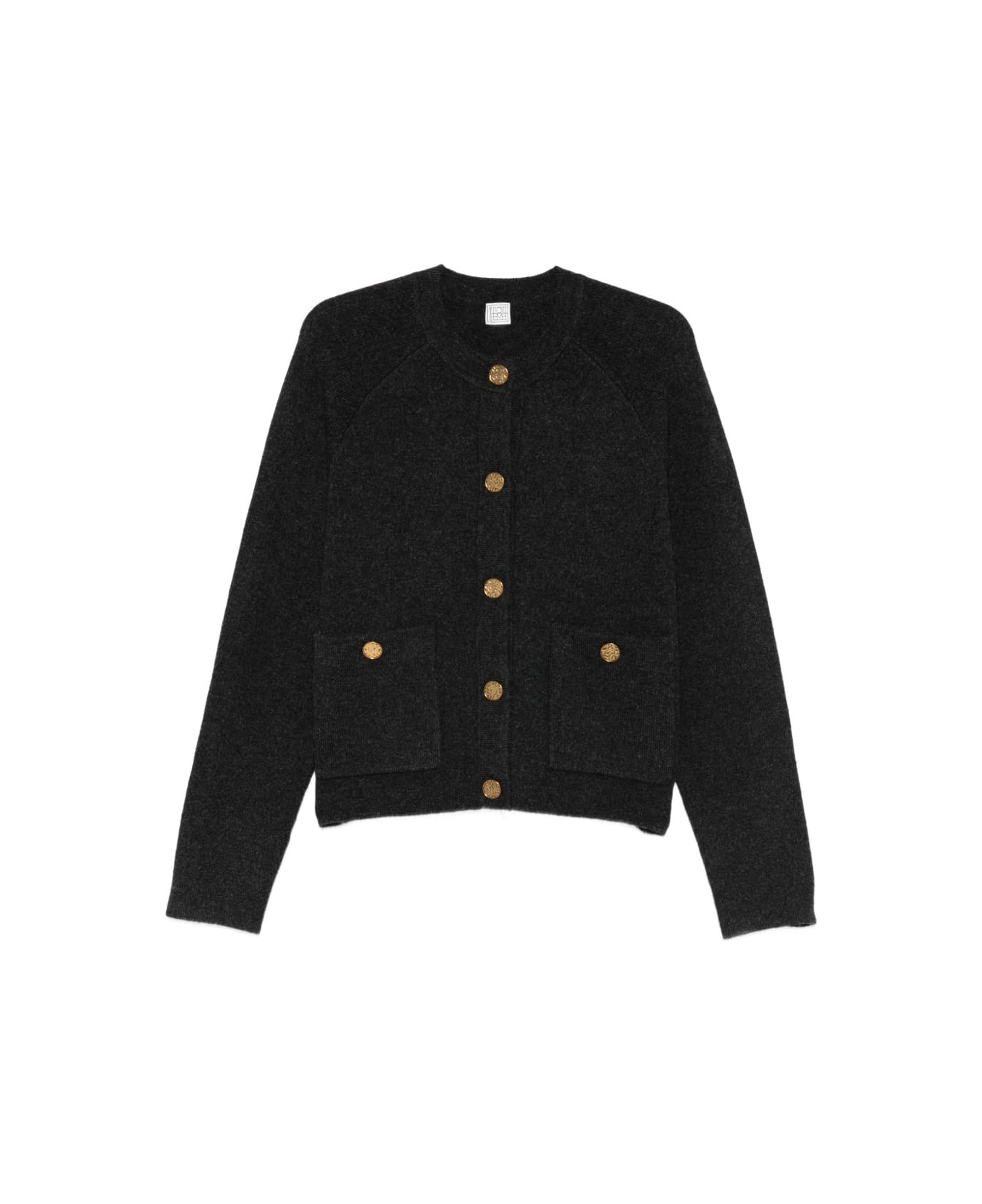 Totême Wool Cardigan - Grey