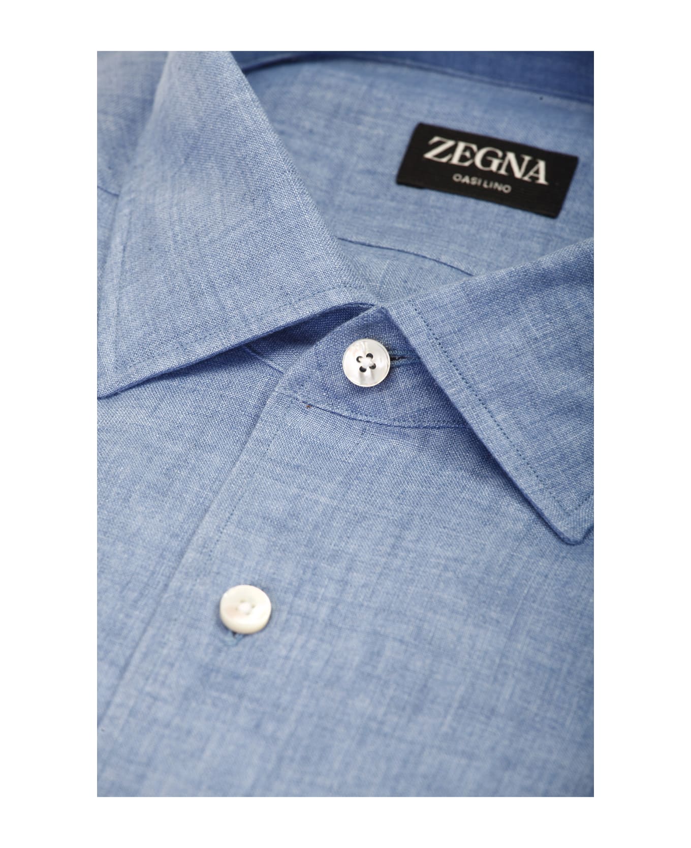 Zegna Shirts Light Blue - Light Blue