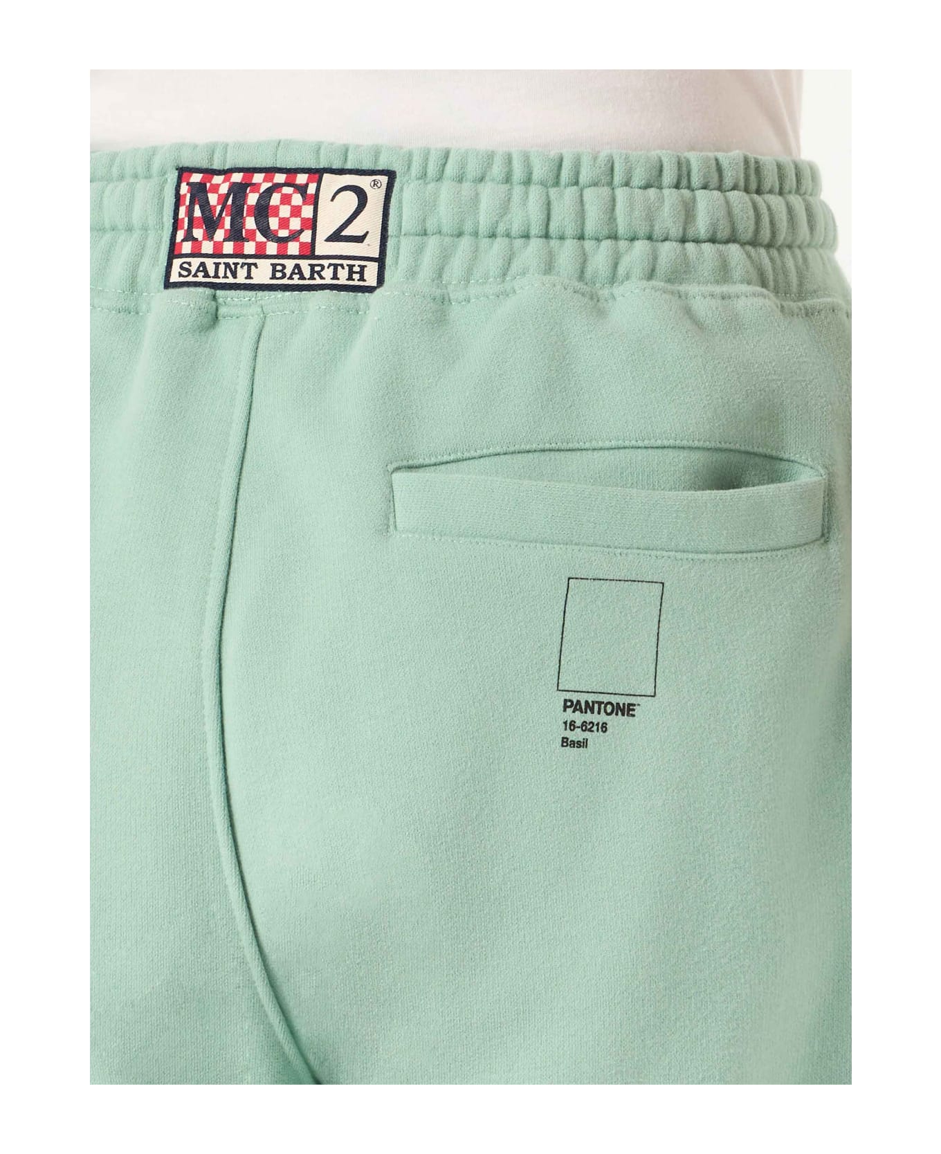 MC2 Saint Barth Light Green Track Pants | Pantone Special Edition - GREEN