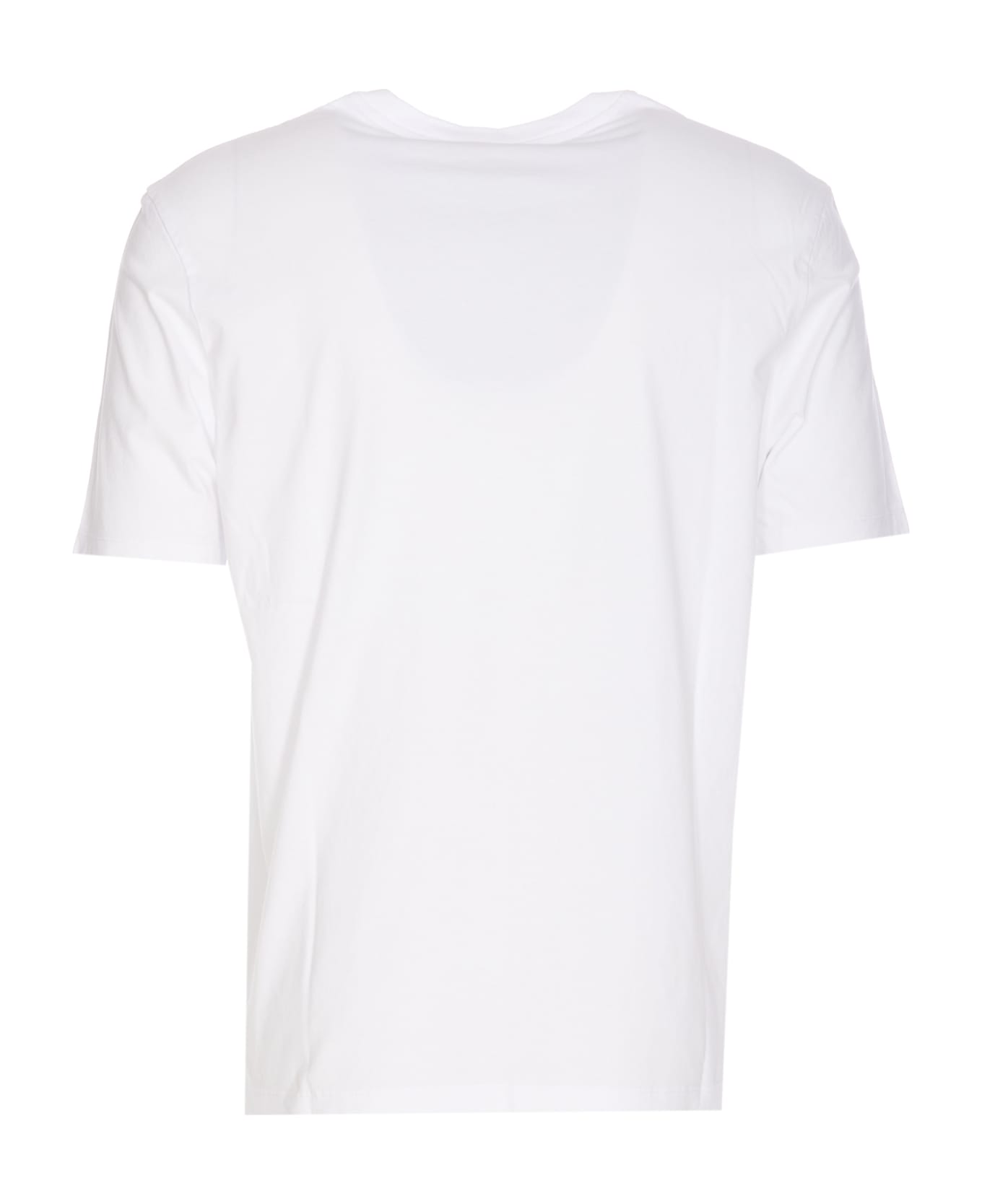 Maison Kitsuné Fox Champion T-shirt - White シャツ