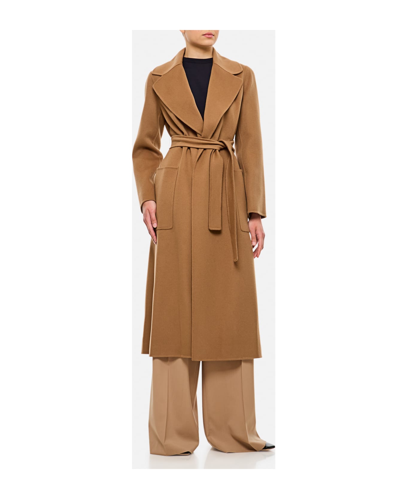 'S Max Mara Paolore Coat - Camel