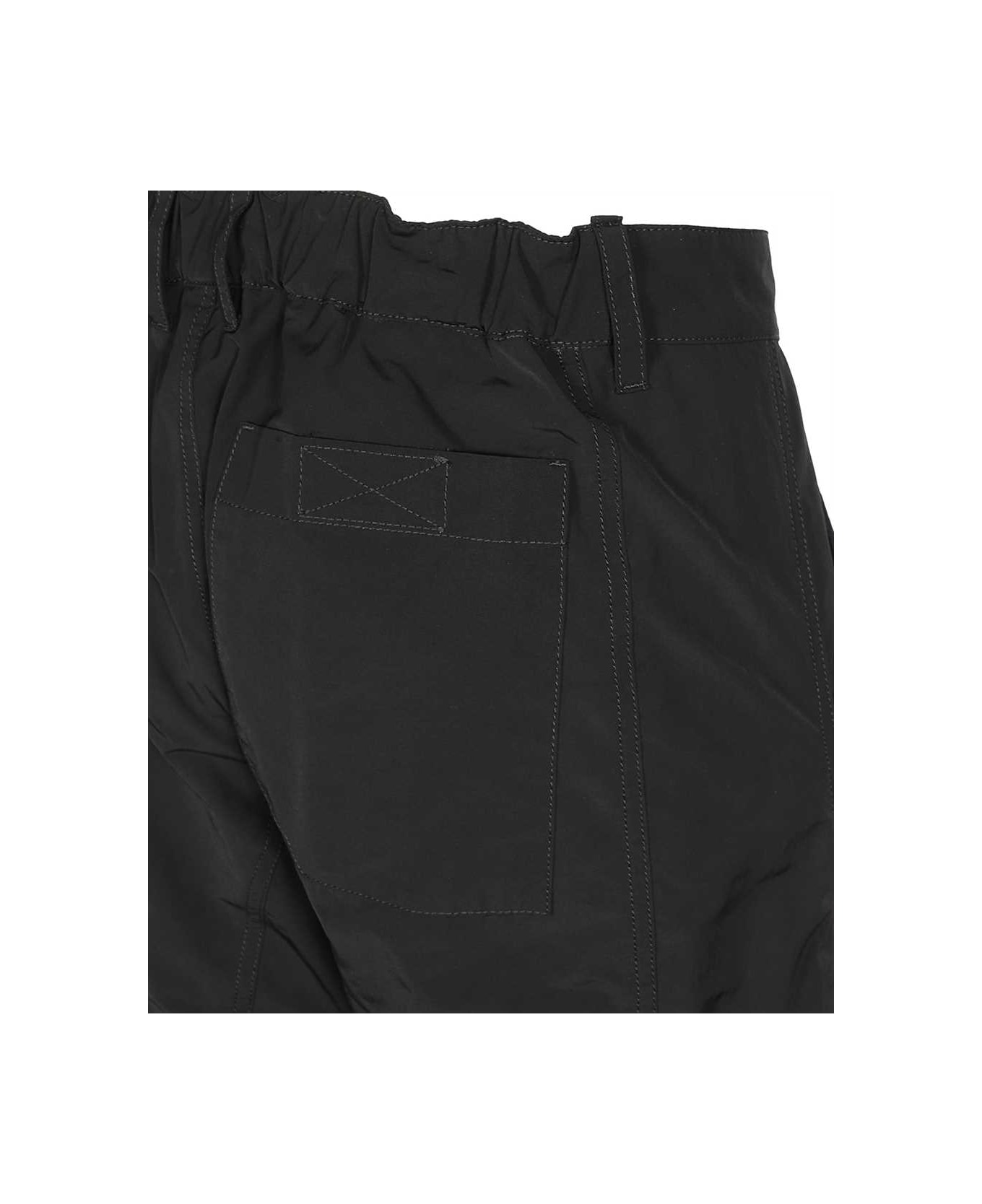 44 Label Group Cargo Trousers - black ボトムス