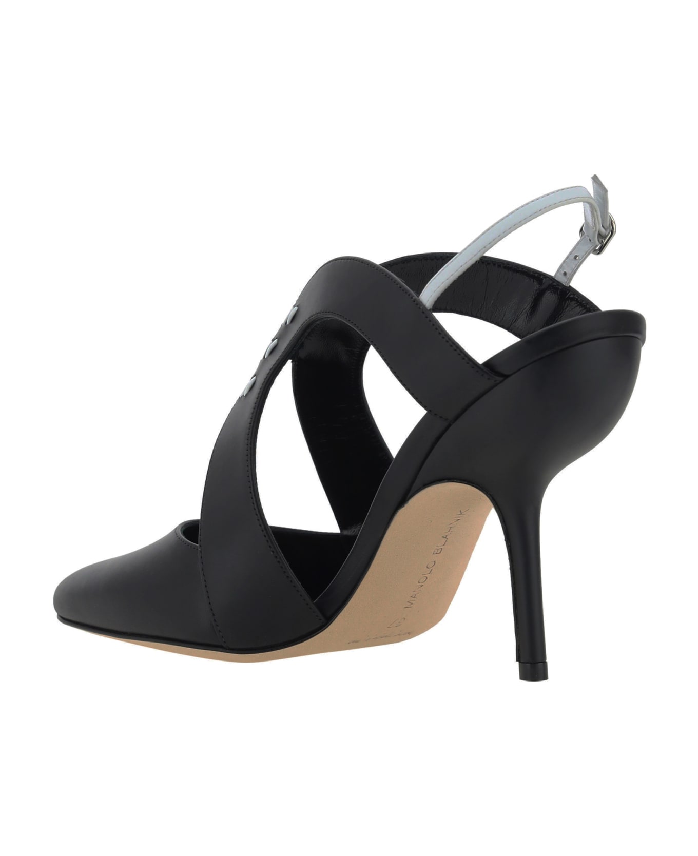 Manolo Blahnik Jijara Pumps - Blck